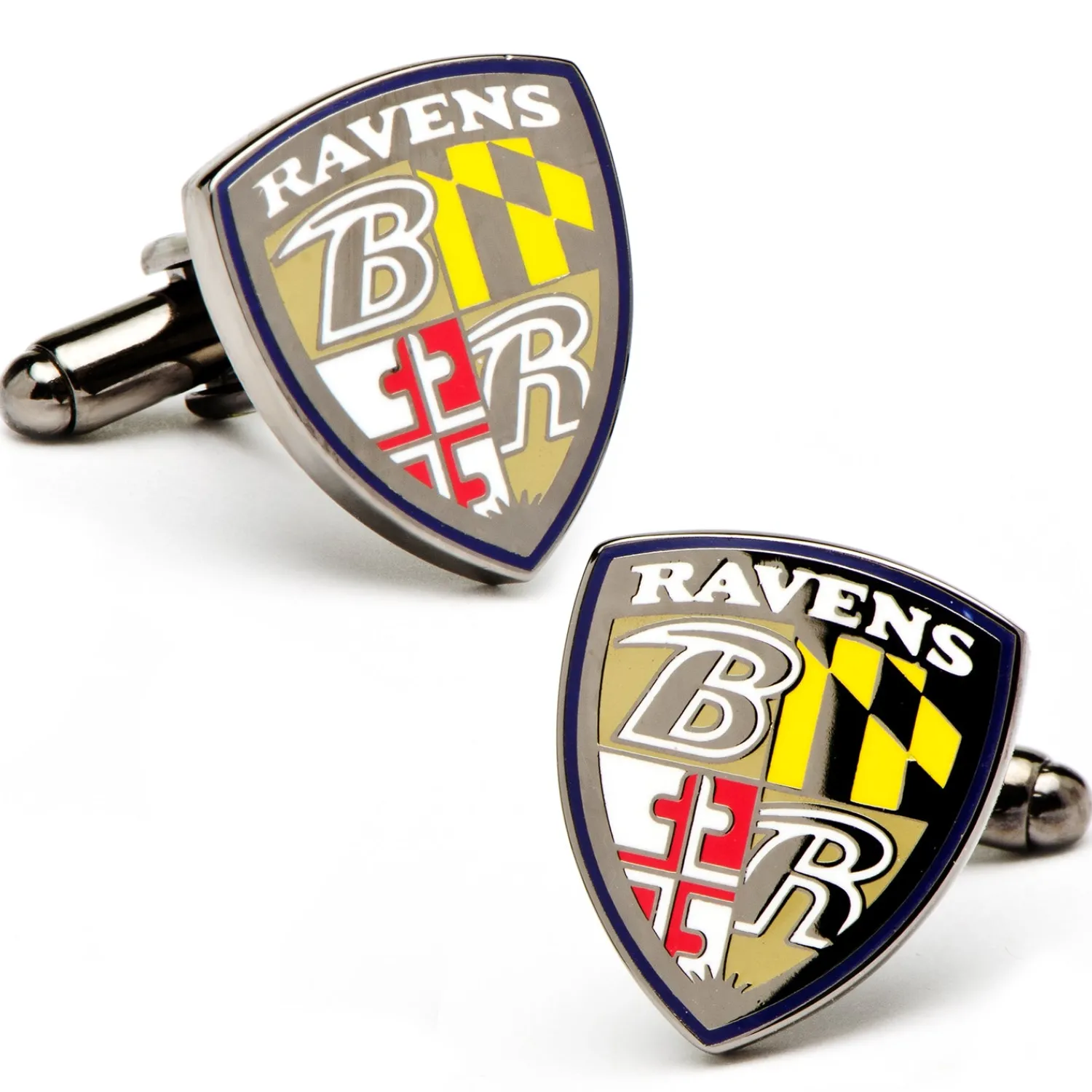 Cheap Baltimore Ravens Cufflinks Luxury Cufflinks | Sports Cufflinks