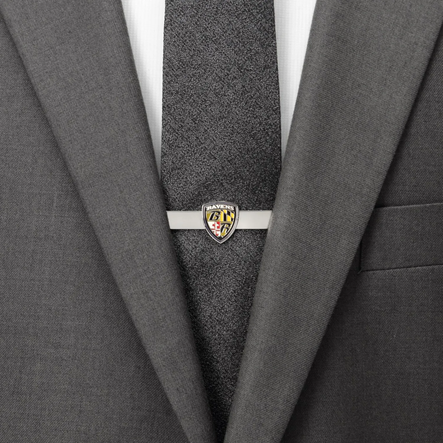 Discount Baltimore Ravens Shield Tie Bar Sports Tie Bars