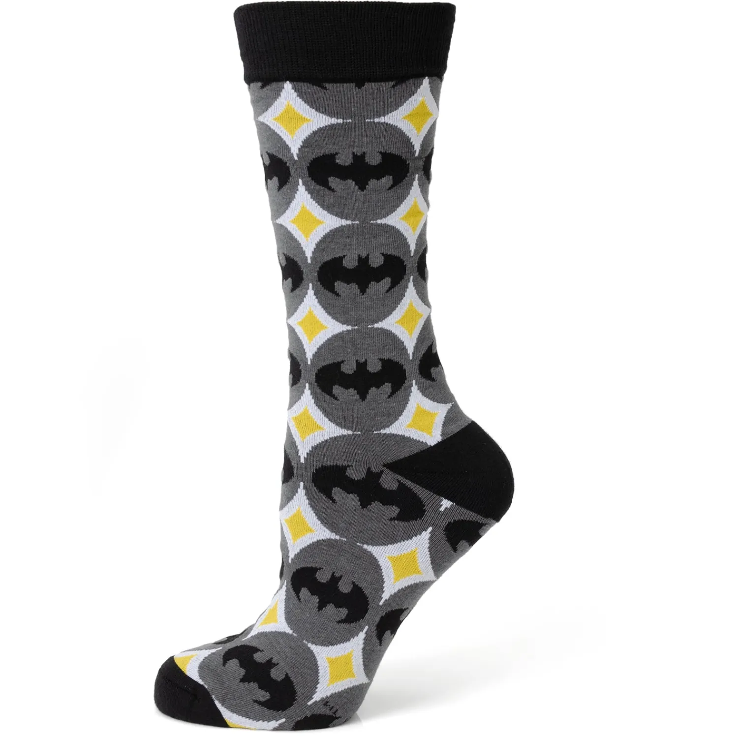 Store Batman Circle Gray Black Men's Socks Socks