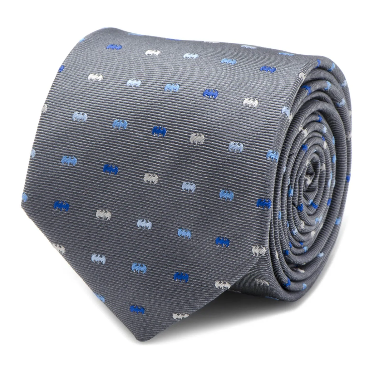 New Batman Icon Gray Mens Tie Dc Comics Ties