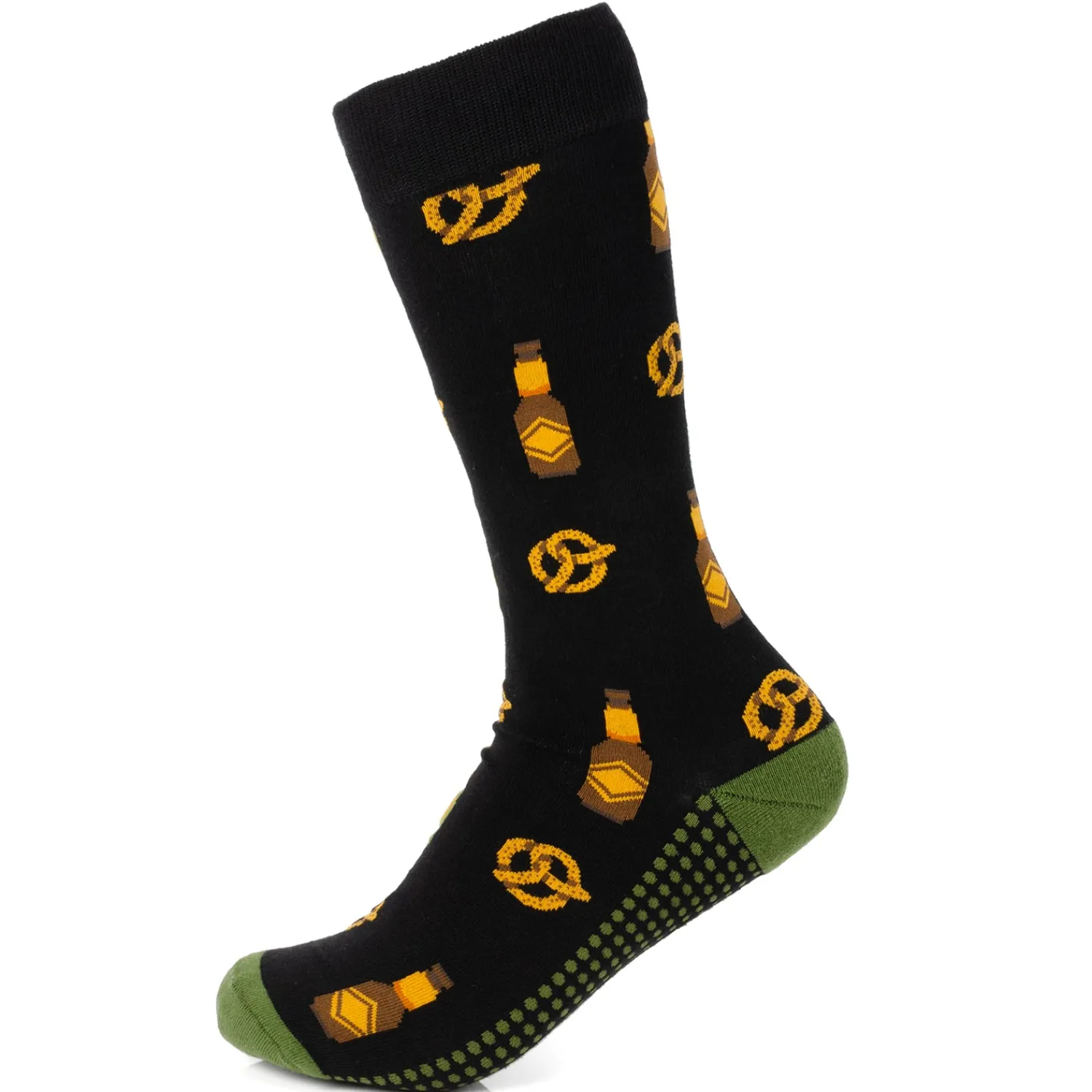 Clearance Beer Day Snacks Black Men's Socks Socks | Hobbies & Interests Cufflinks