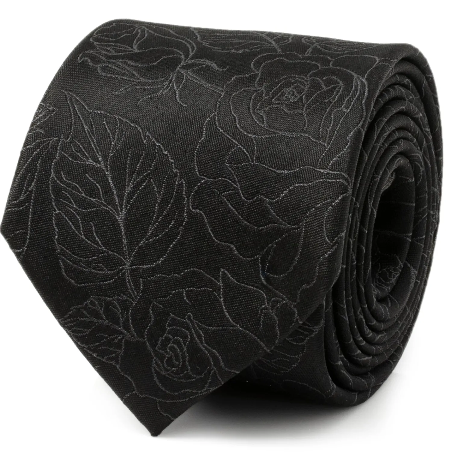 Discount Black Floral Men's Tie Classic Ties