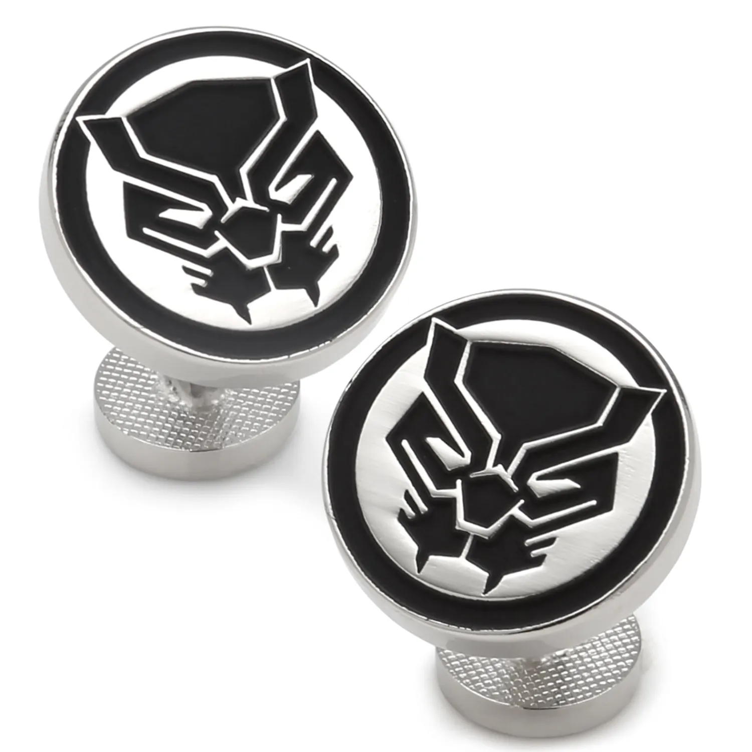 Cheap Black Panther Mask Cufflinks Luxury Cufflinks | Movies & Characters Cufflinks