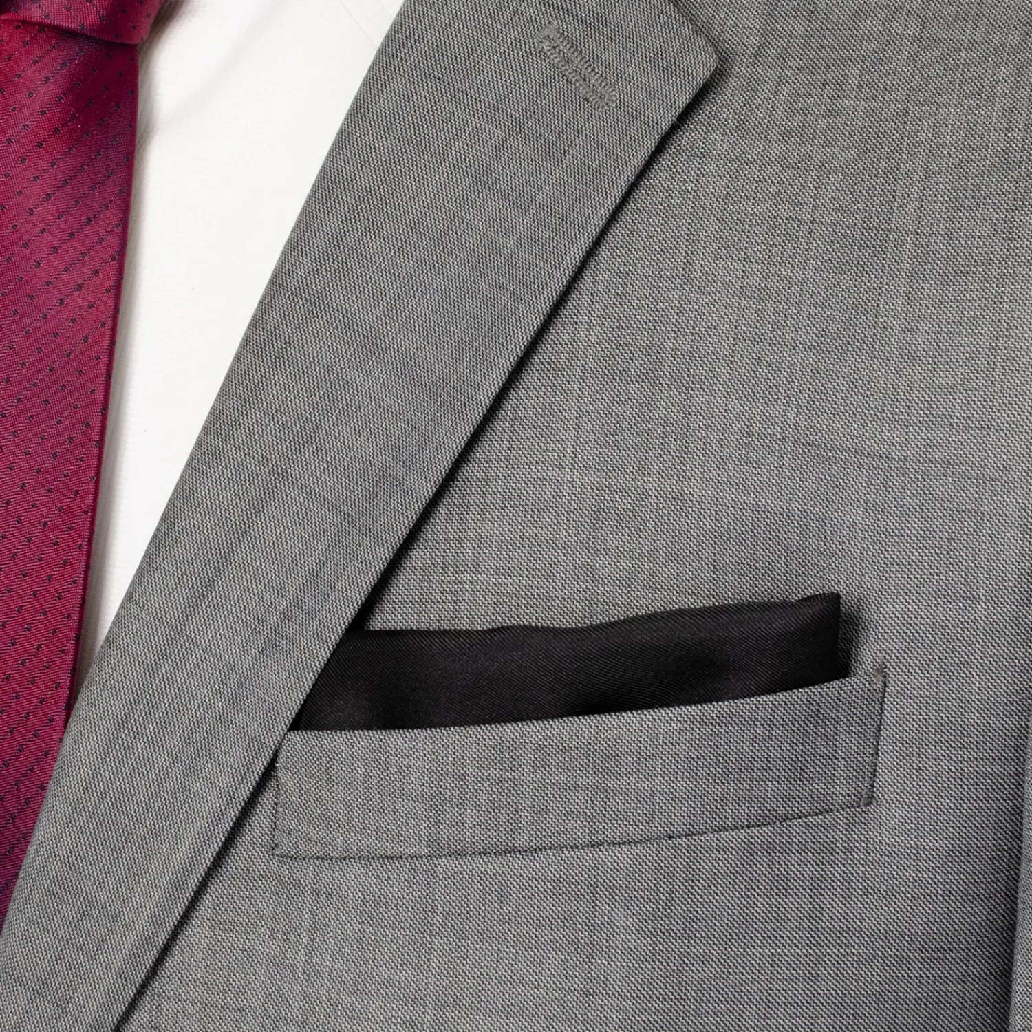 Sale Black Silk Pocket Square Pocket Squares