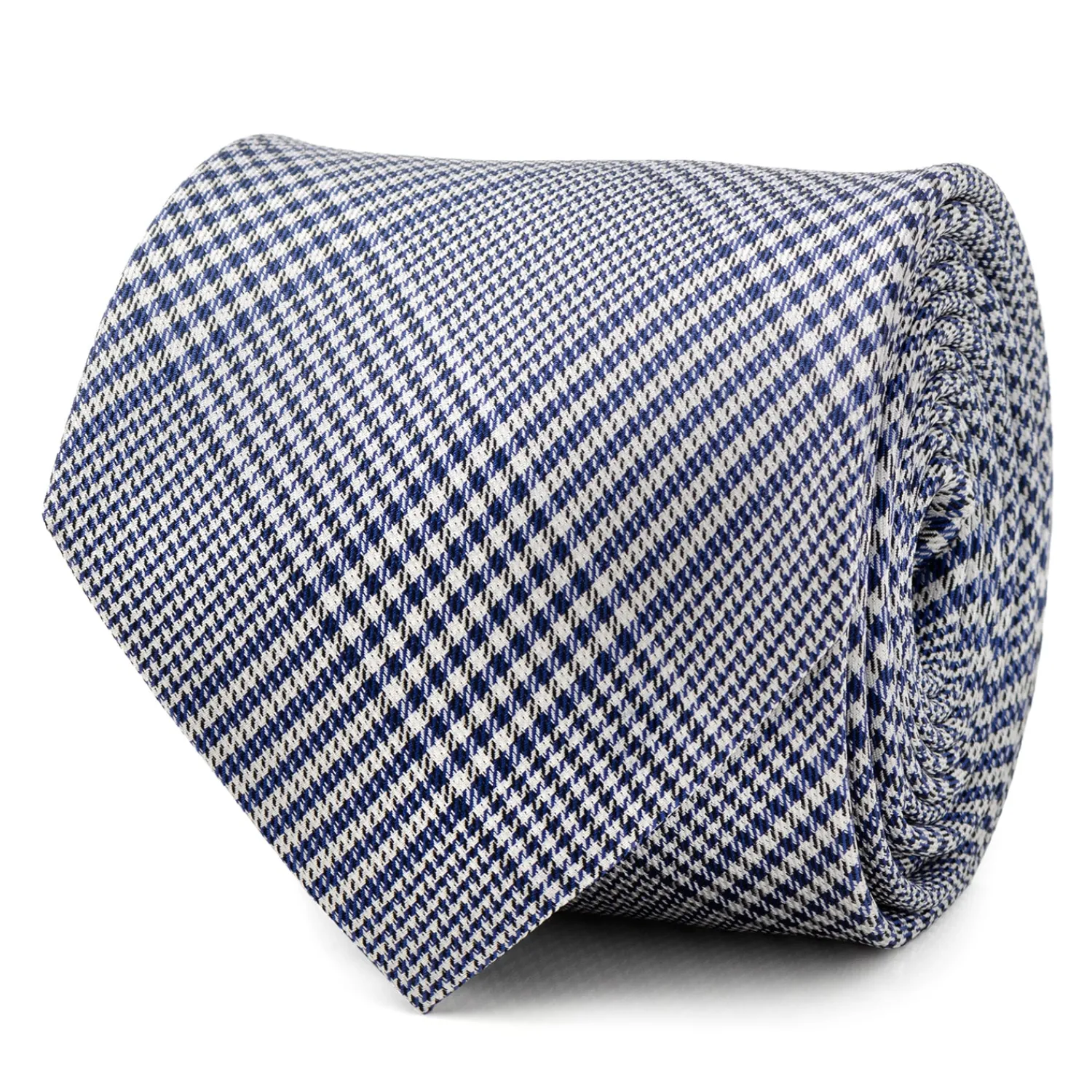 Best Blue Glen Plaid Silk Tie Classic Ties