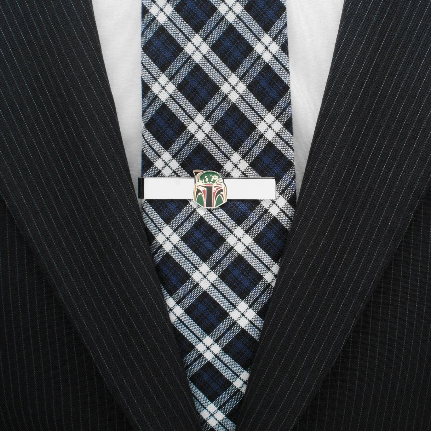 Online Boba Fett Distressed Helmet Tie Bar Movies & Characters Tie Bars