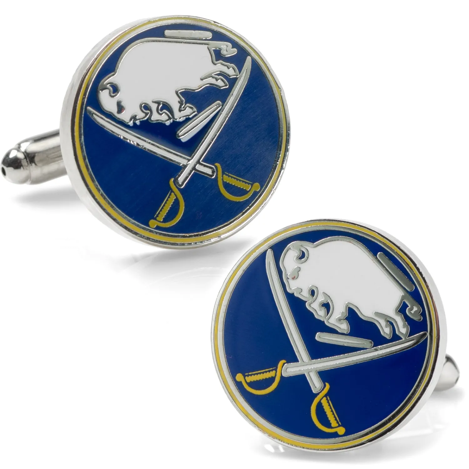 New Buffalo Sabres Cufflinks Luxury Cufflinks | Sports Cufflinks