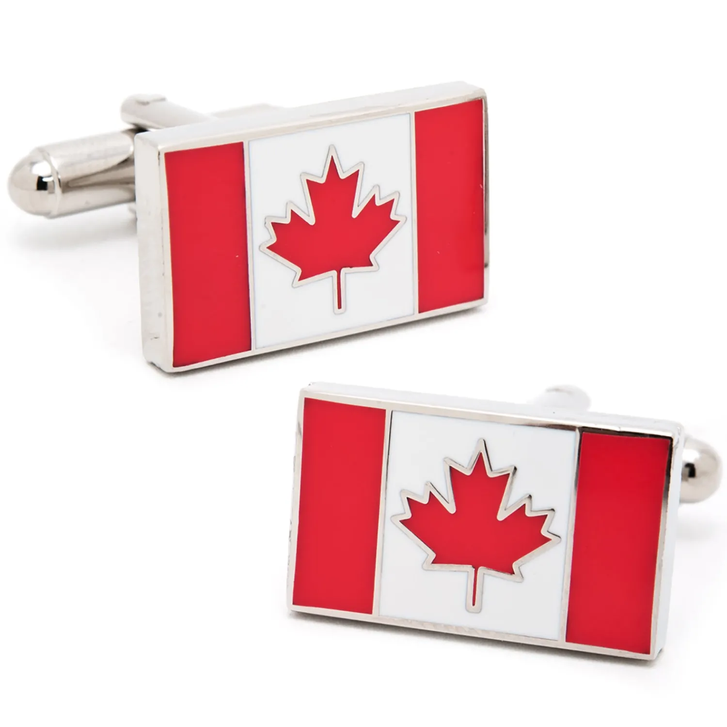 Outlet Canadian Flag Cufflinks Luxury Cufflinks | Hobbies & Interests Cufflinks