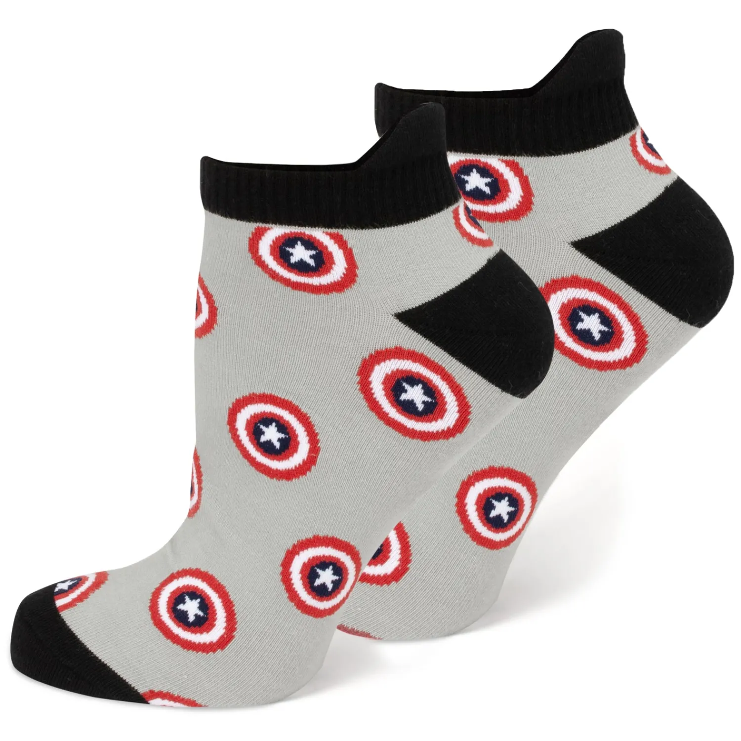 Store Captain America Gray Ankle Socks Socks
