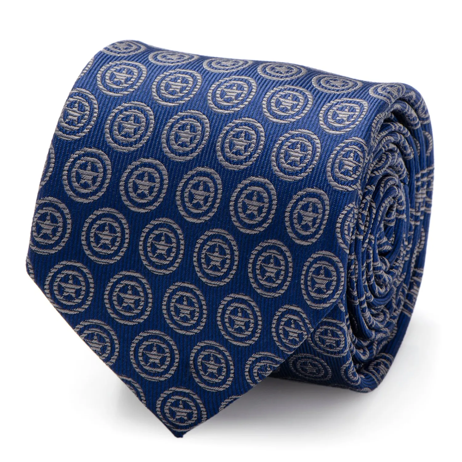 Hot Captain America Shield Blue Men's Tie Marvel Ties