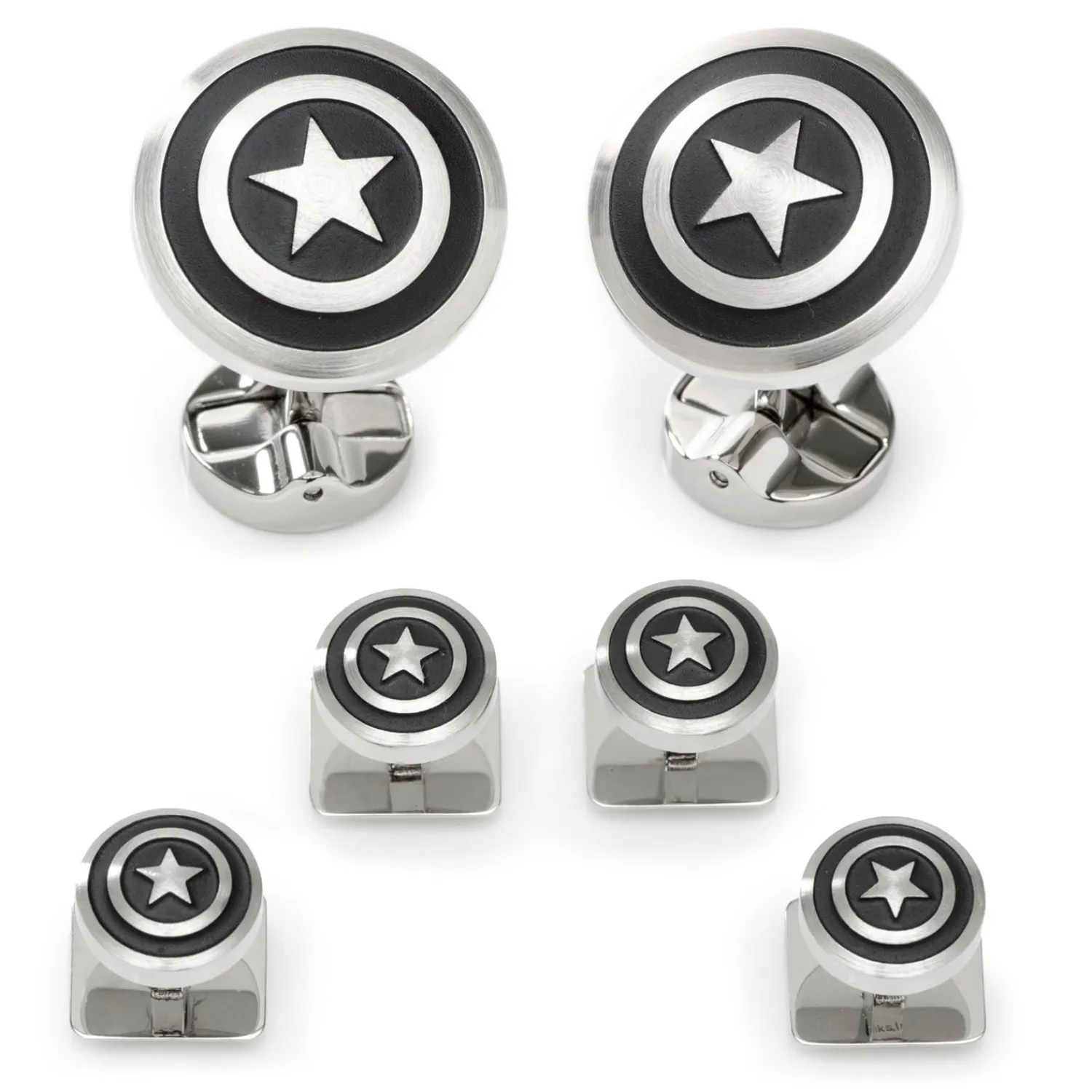 Sale Captain America Shield Stainless Steel Stud Set Stud Sets