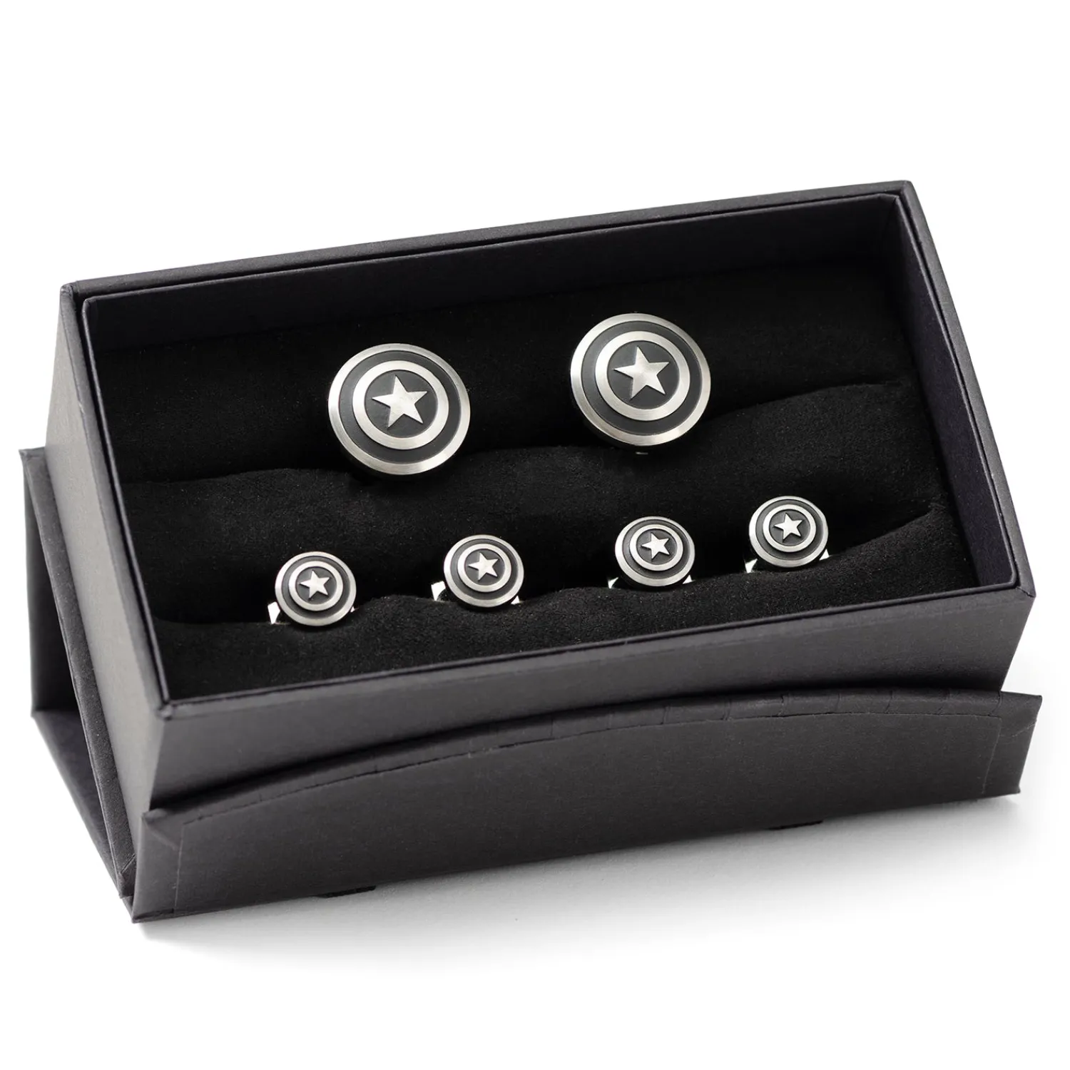 Sale Captain America Shield Stainless Steel Stud Set Stud Sets