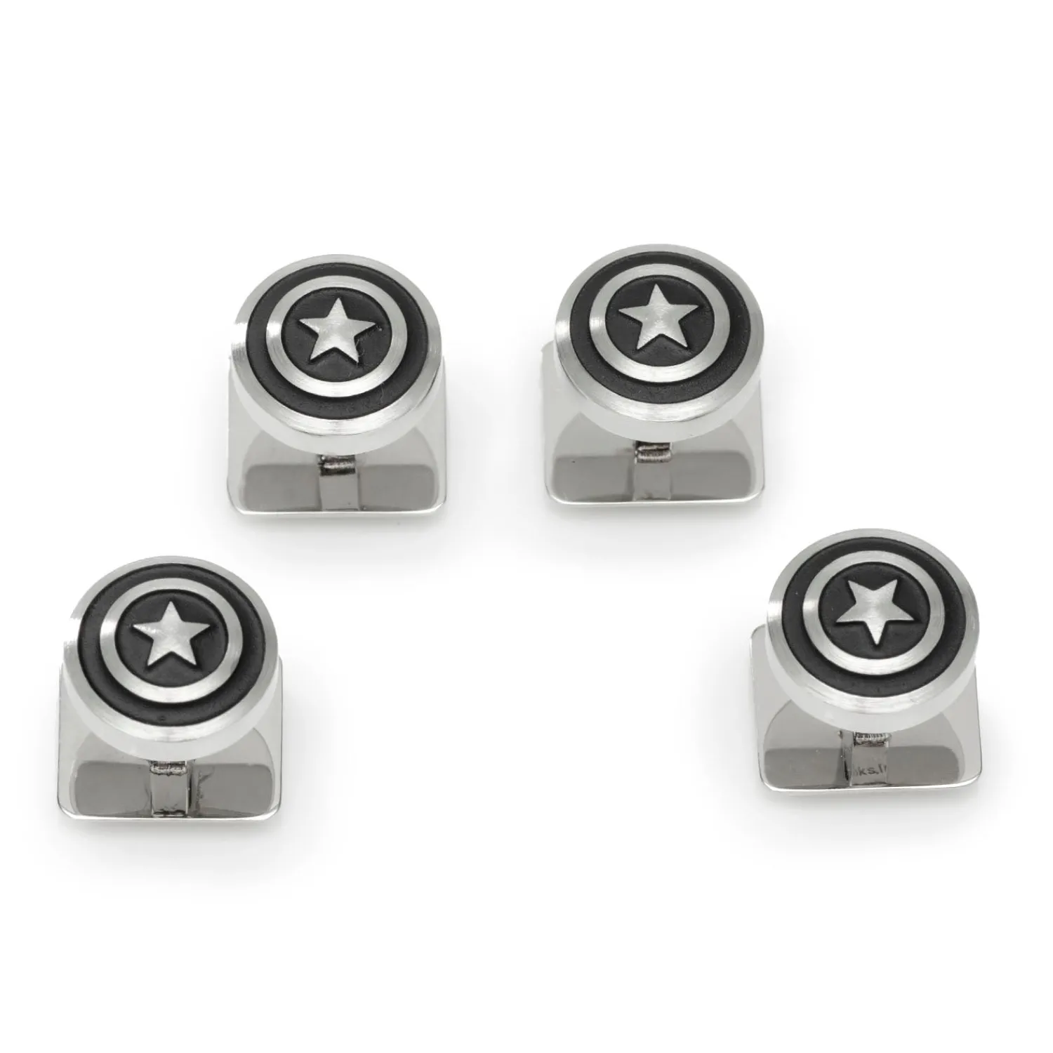 Cheap Captain America Shield Stainless Steel Studs Stud Sets