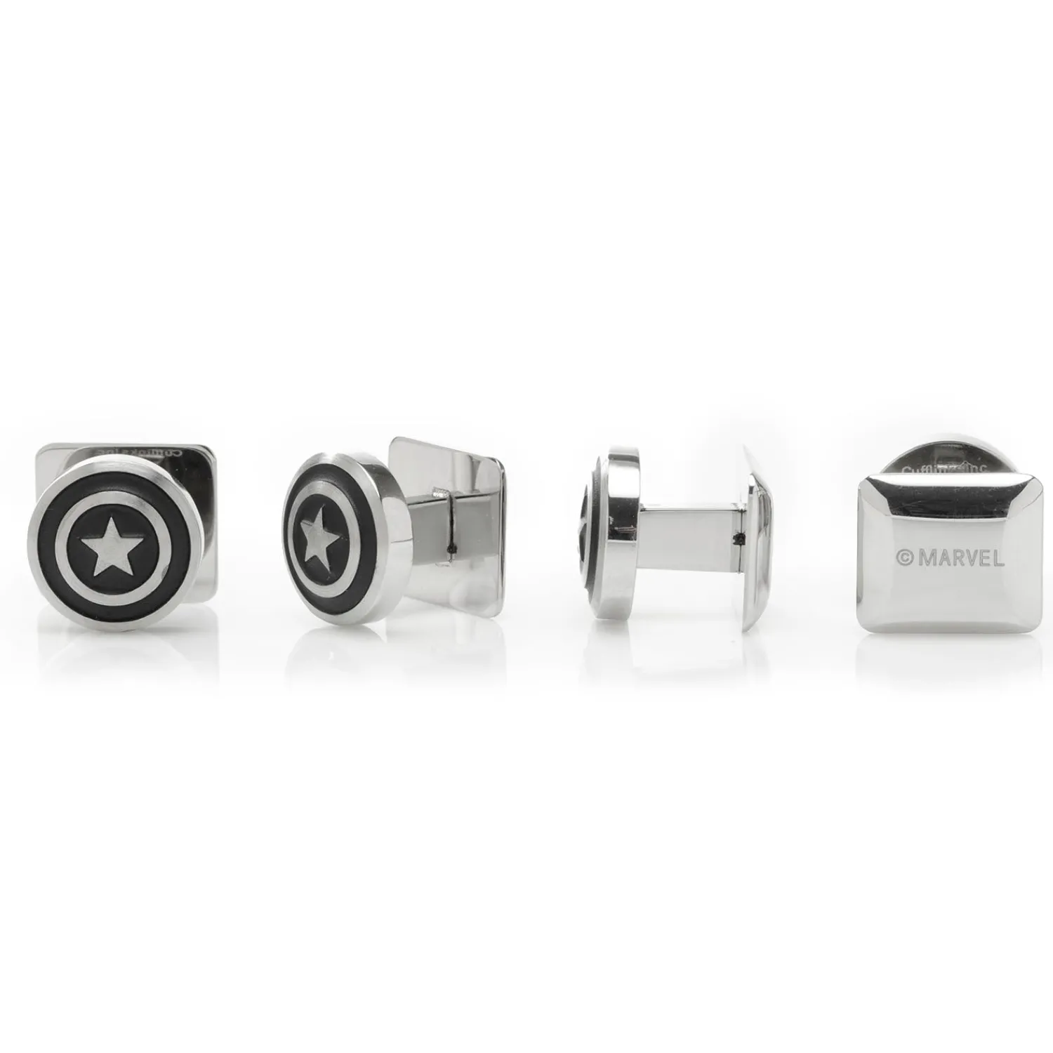 Cheap Captain America Shield Stainless Steel Studs Stud Sets