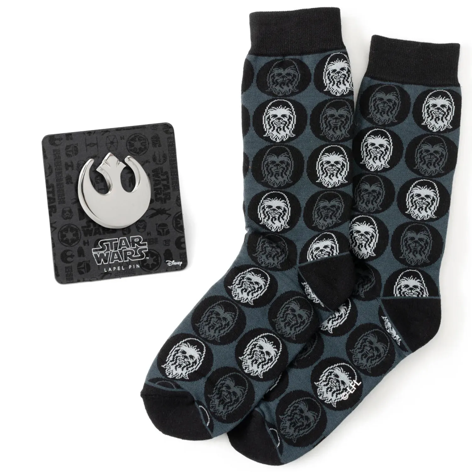 Cheap Chewbacca Black Gift Set Socks