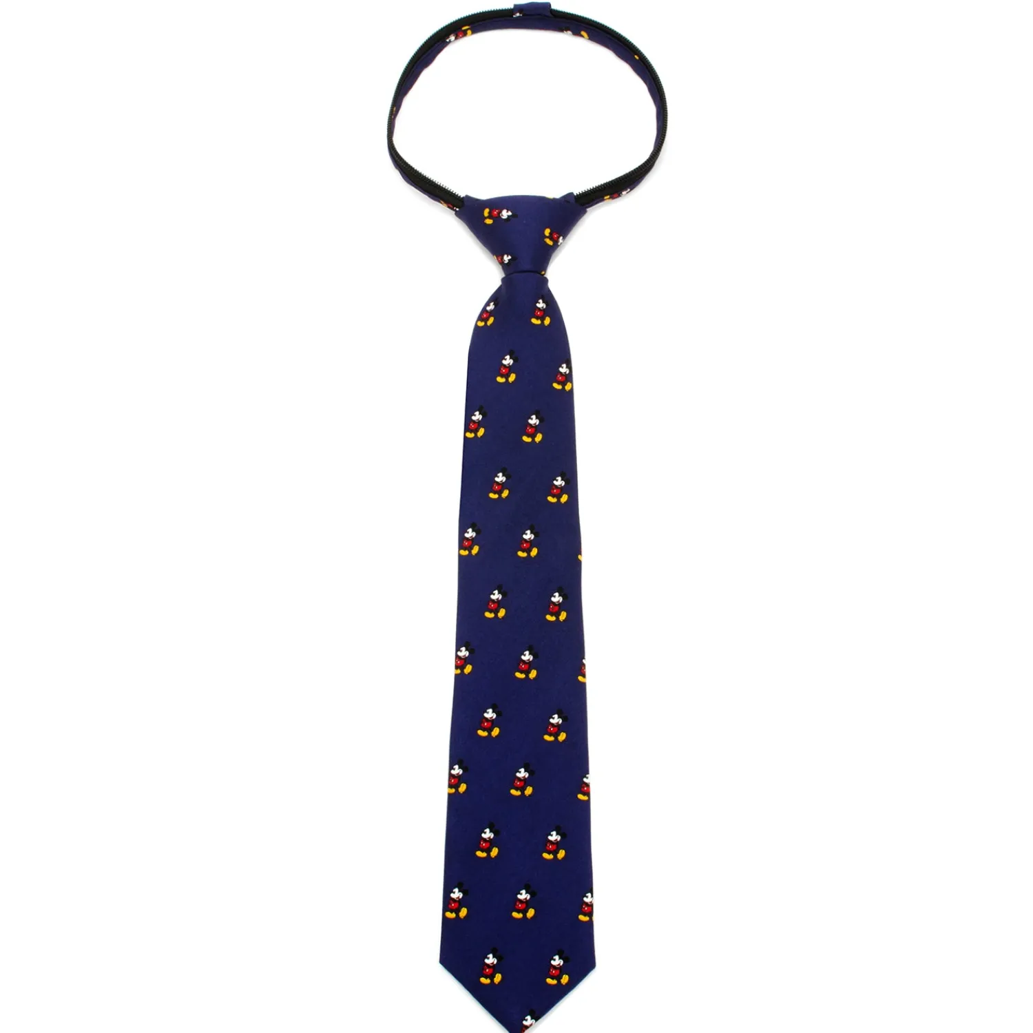 classic_mickey_mouse_boys_zipper_tie_2.webp Best Classic Mickey Mouse Boys' Zipper Tie BOY Ties & Bow Ties For Boys | Disney Ties
