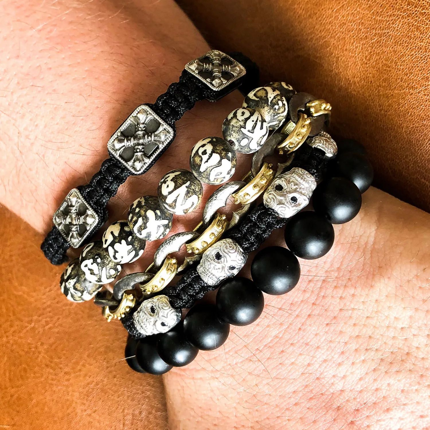 Shop Crivelli Cross Pull Bracelet Bracelets