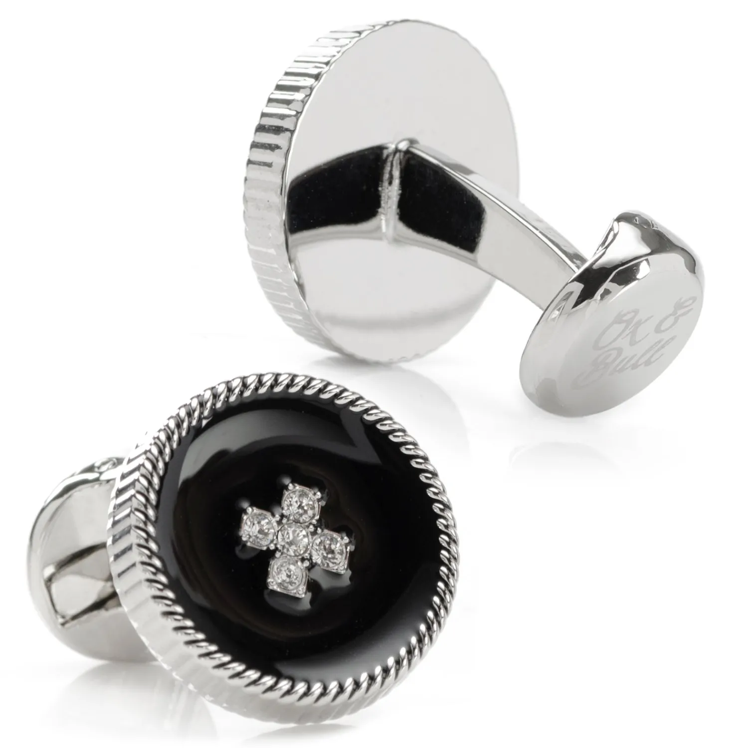 Store Crystal Button Rope Cufflinks Luxury Cufflinks | Hobbies & Interests Cufflinks