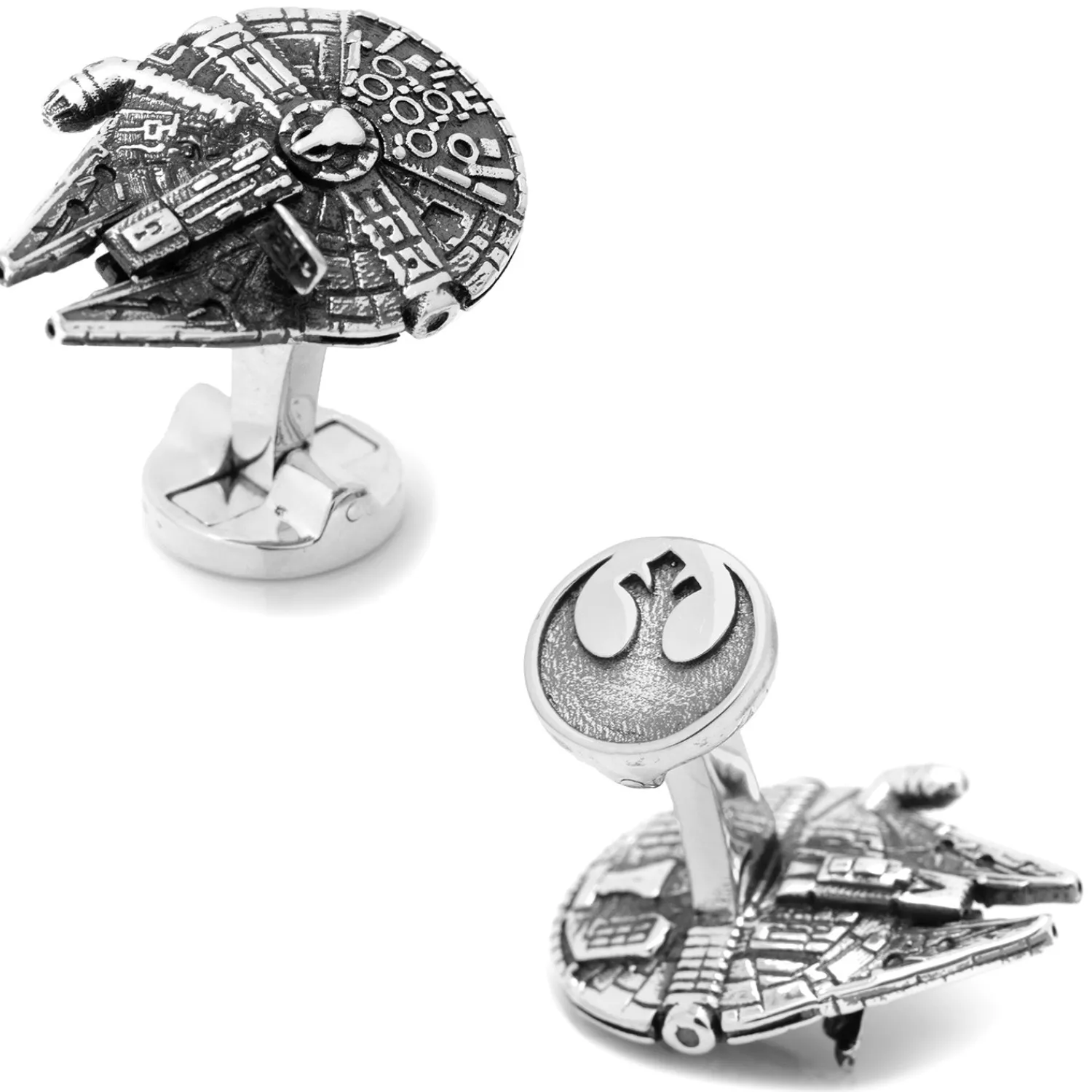 Discount 3D Millennium Falcon Cufflinks Luxury Cufflinks | Movies & Characters Cufflinks