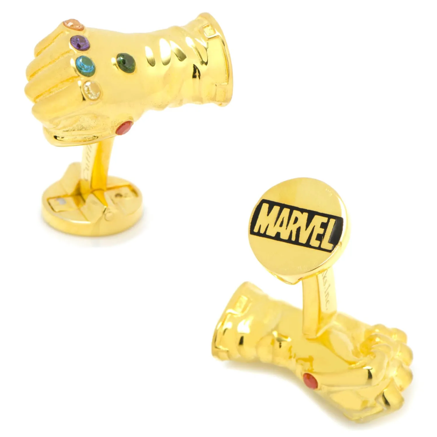 Store 3D Thanos Infinity Gauntlet Cufflinks Luxury Cufflinks | Movies & Characters Cufflinks