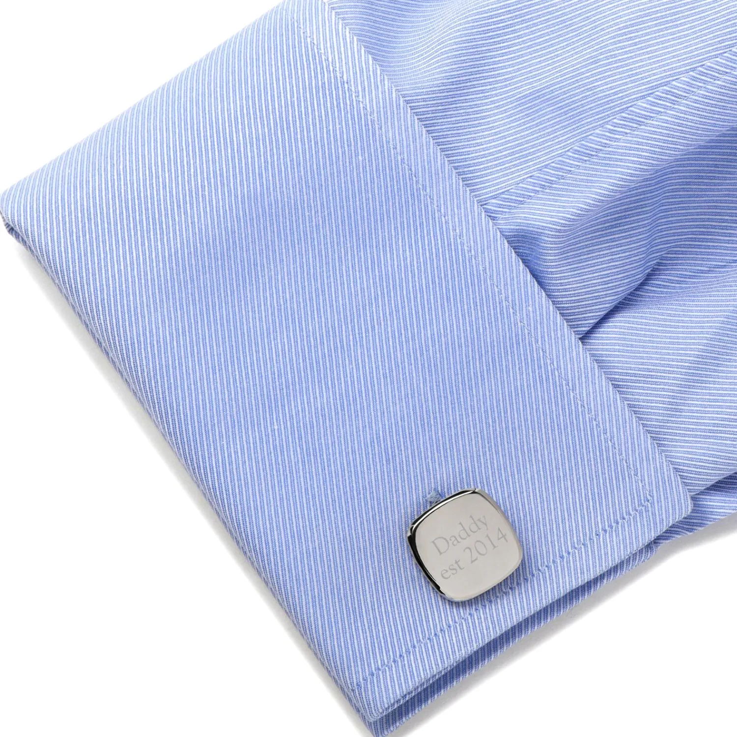 daddy_established_engravable_cufflinks_2.webp New Daddy Established Engravable Cufflinks Luxury Cufflinks | Hobbies & Interests Cufflinks
