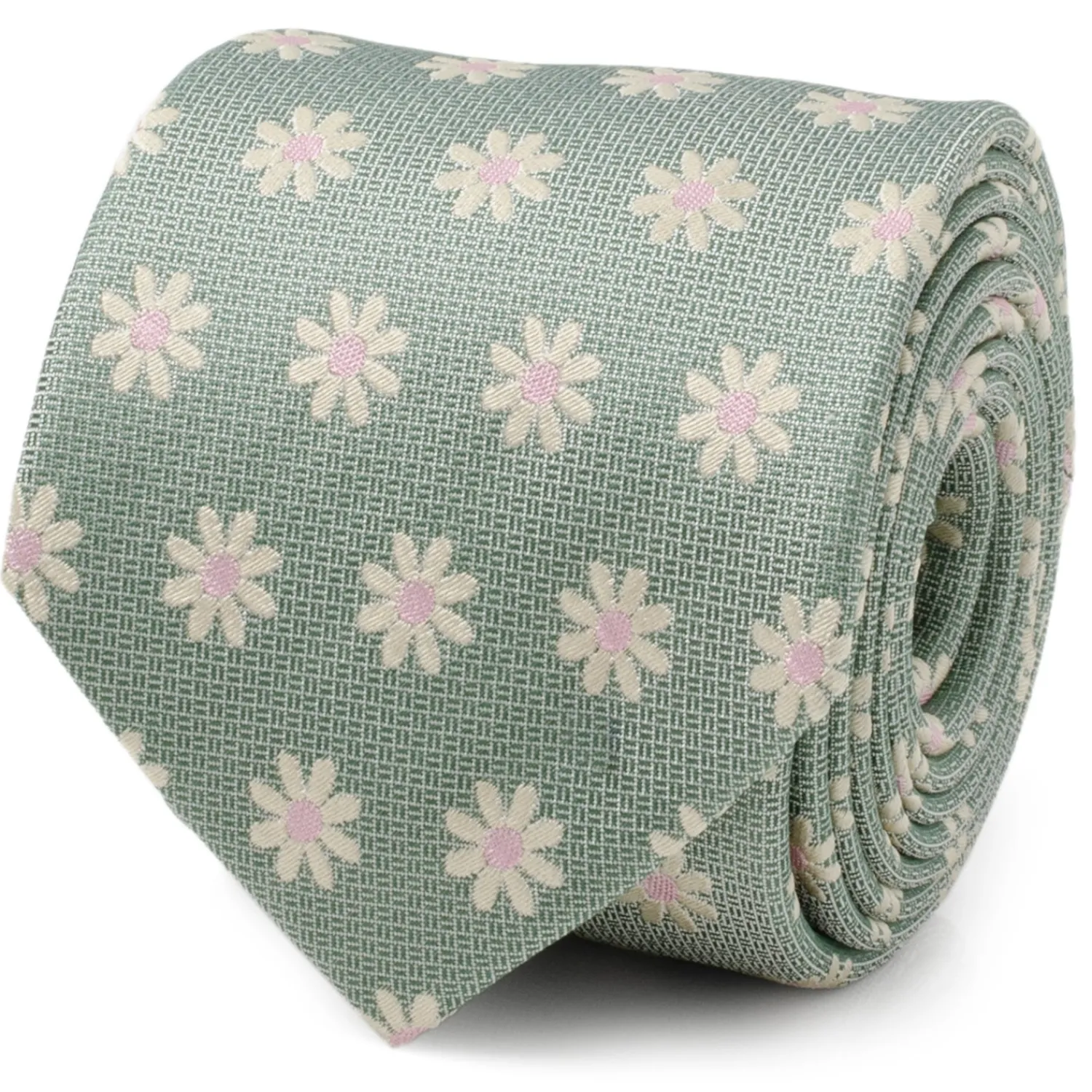 Discount Daisy Soft Green Men's Tie Classic Ties