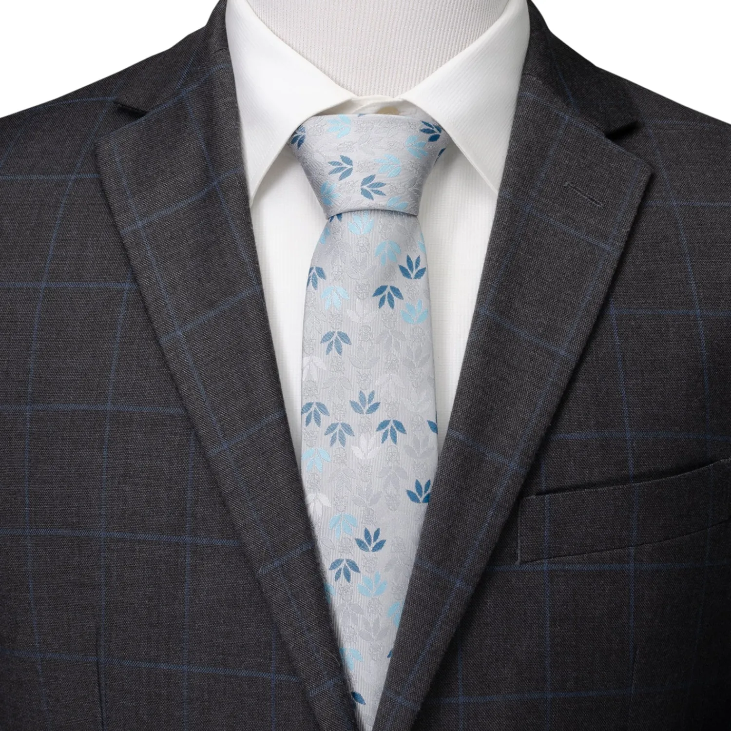 Outlet Darth Vader Floral Gray Men's Tie Star Wars Ties