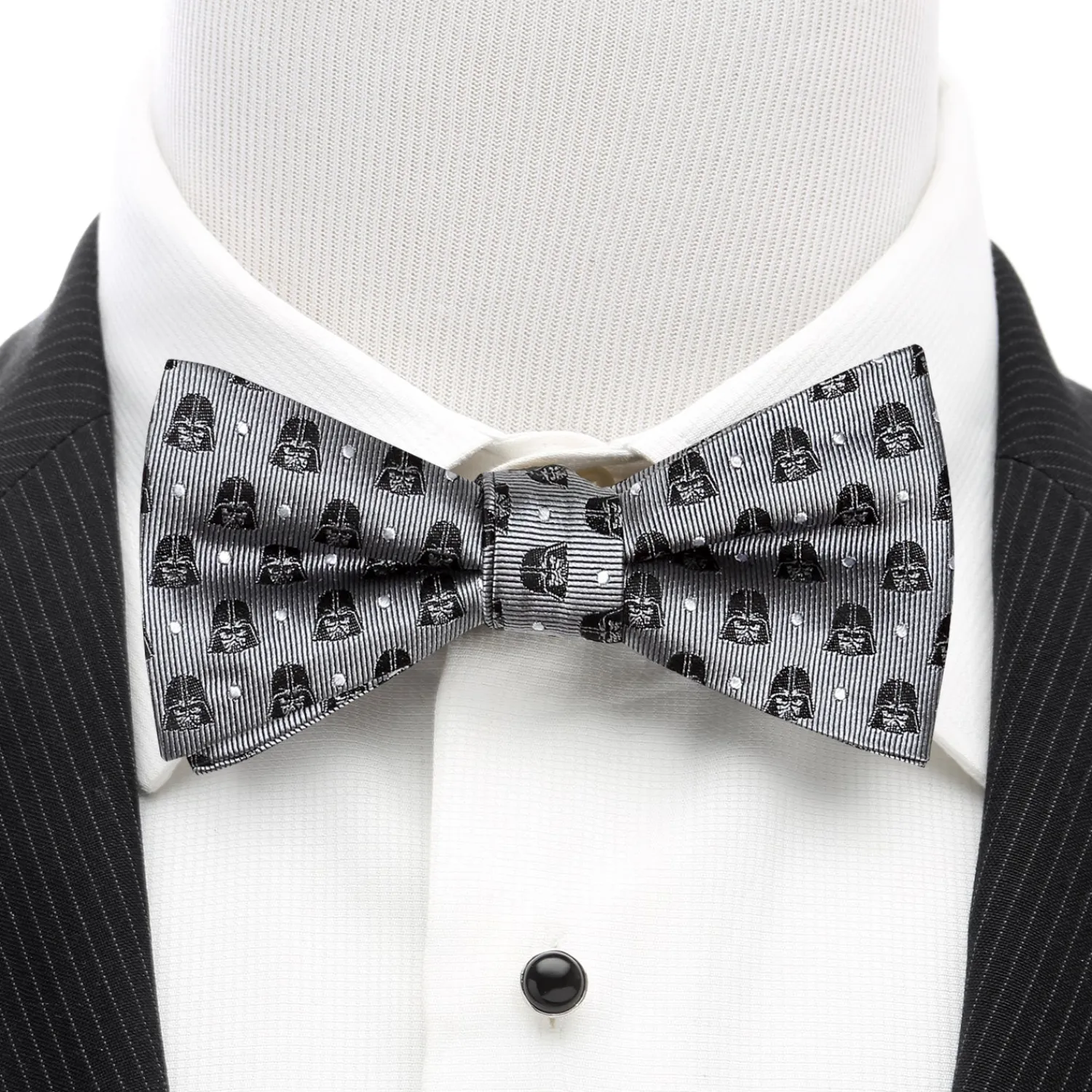 Fashion Darth Vader Gray Dot Men's Bow Tie Star Wars Ties | Bow Ties