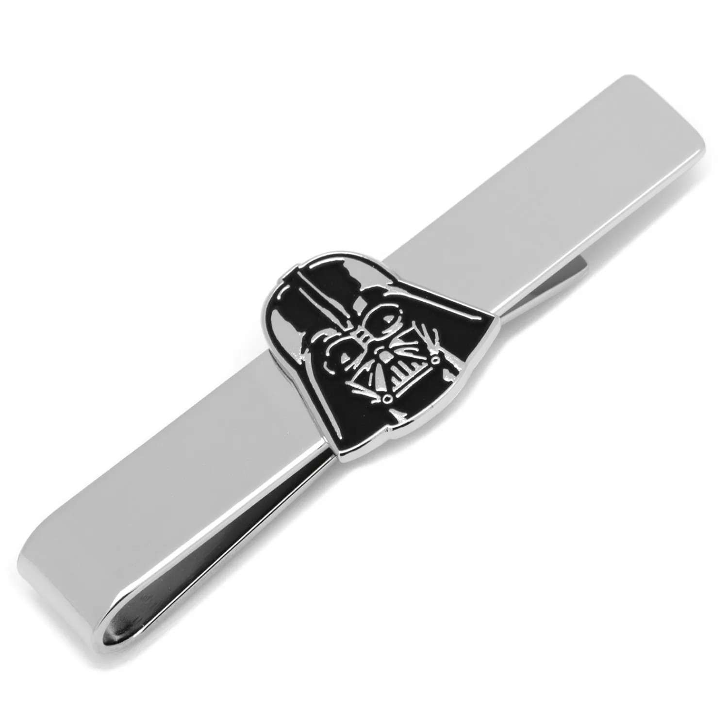 Store Darth Vader Recessed Matte Black Tie Bar Movies & Characters Tie Bars
