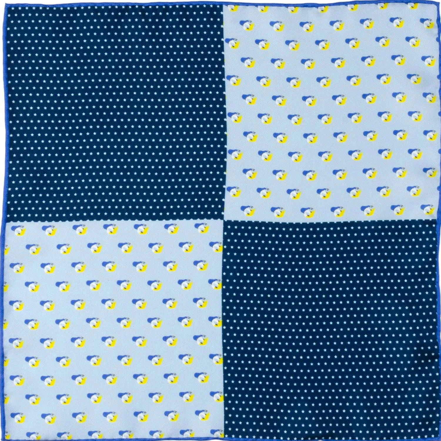 Store Donald Duck Blue Pocket Square Pocket Squares