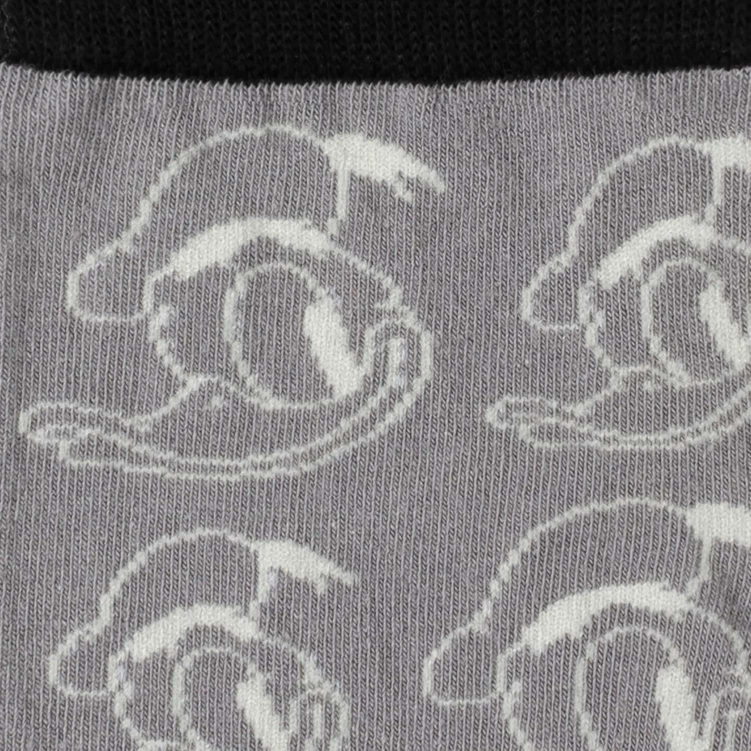 Cheap Donald Patterned Gray Sock and Mickey Blue Lapel Pin Gift Set Socks