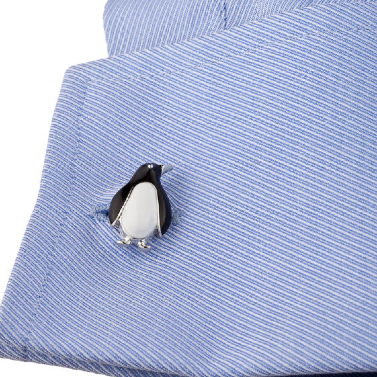 Outlet Enamel Penguin Cufflinks Luxury Cufflinks | Hobbies & Interests Cufflinks