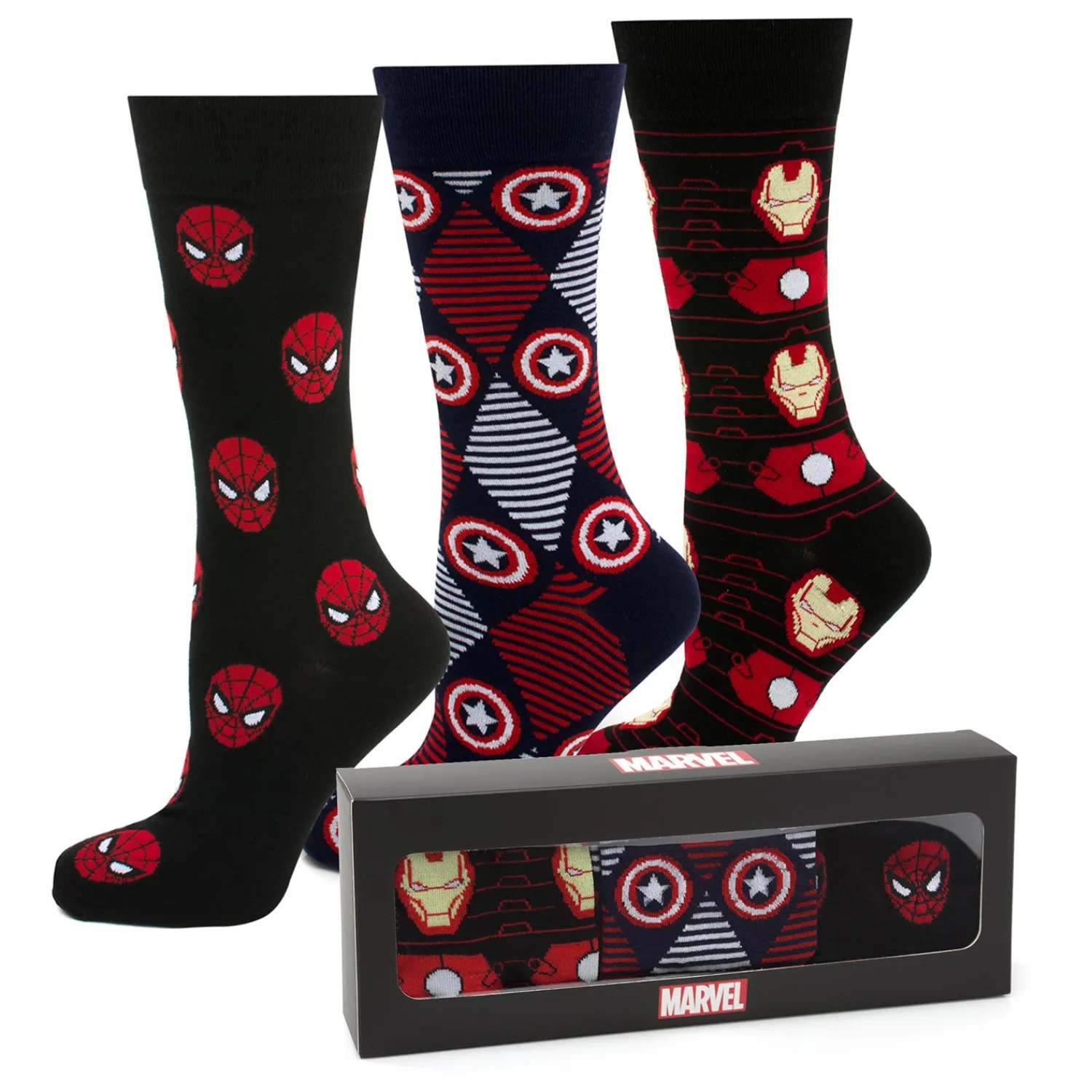 Hot Favorite Avengers 3 Pair Socks Gift Set Socks