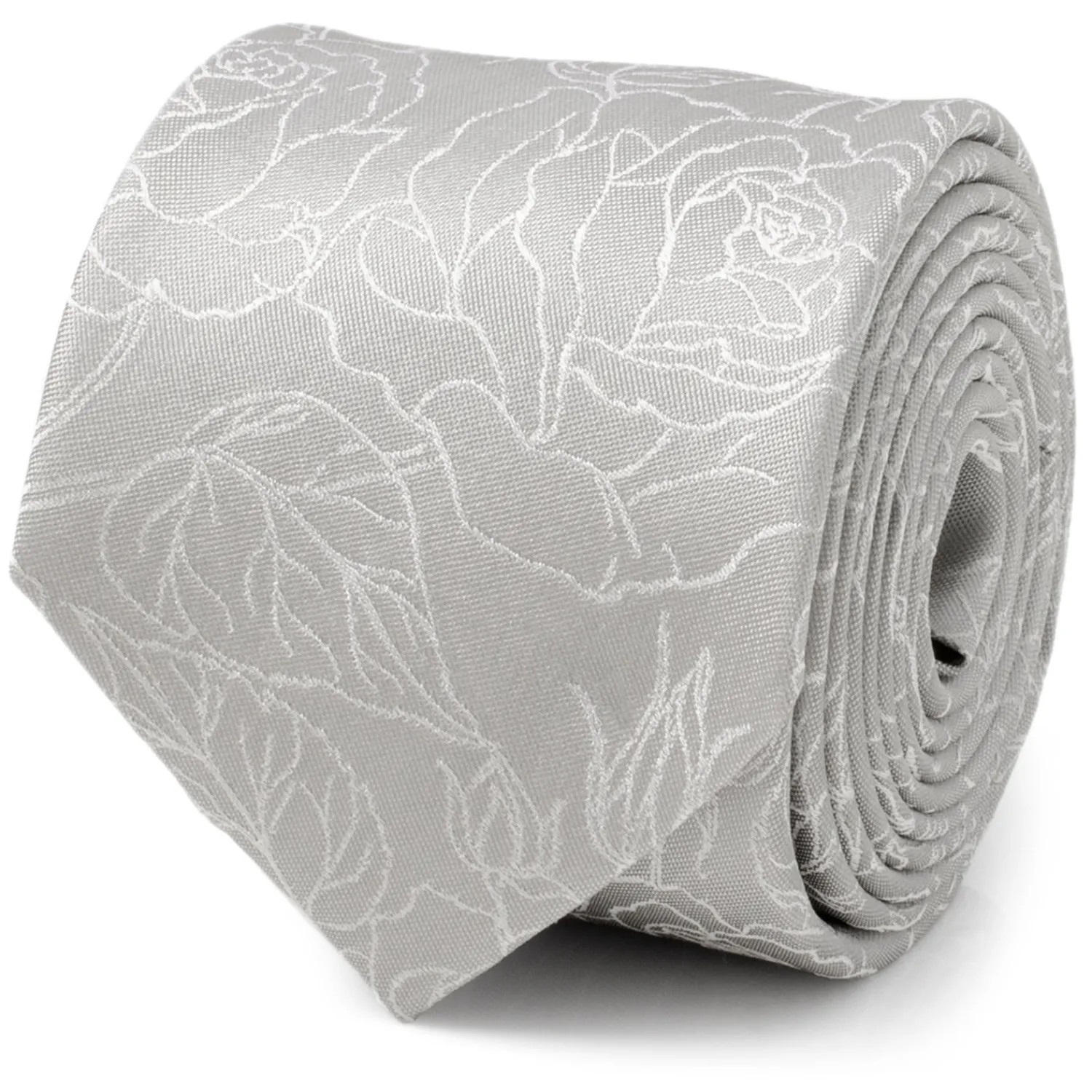 Store Floral Gray Men's Tie Classic Ties