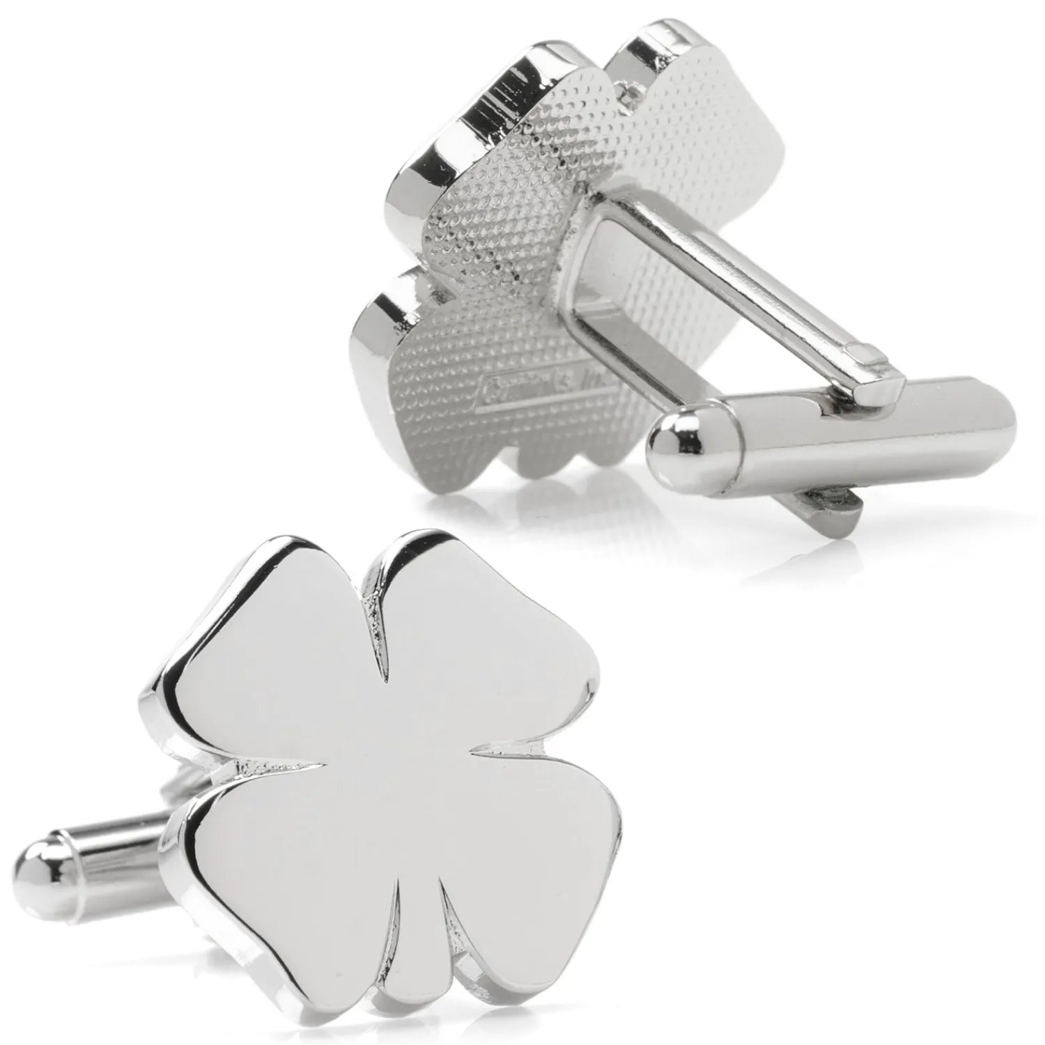 Fashion Four Leaf Clover Cufflinks Luxury Cufflinks | Hobbies & Interests Cufflinks