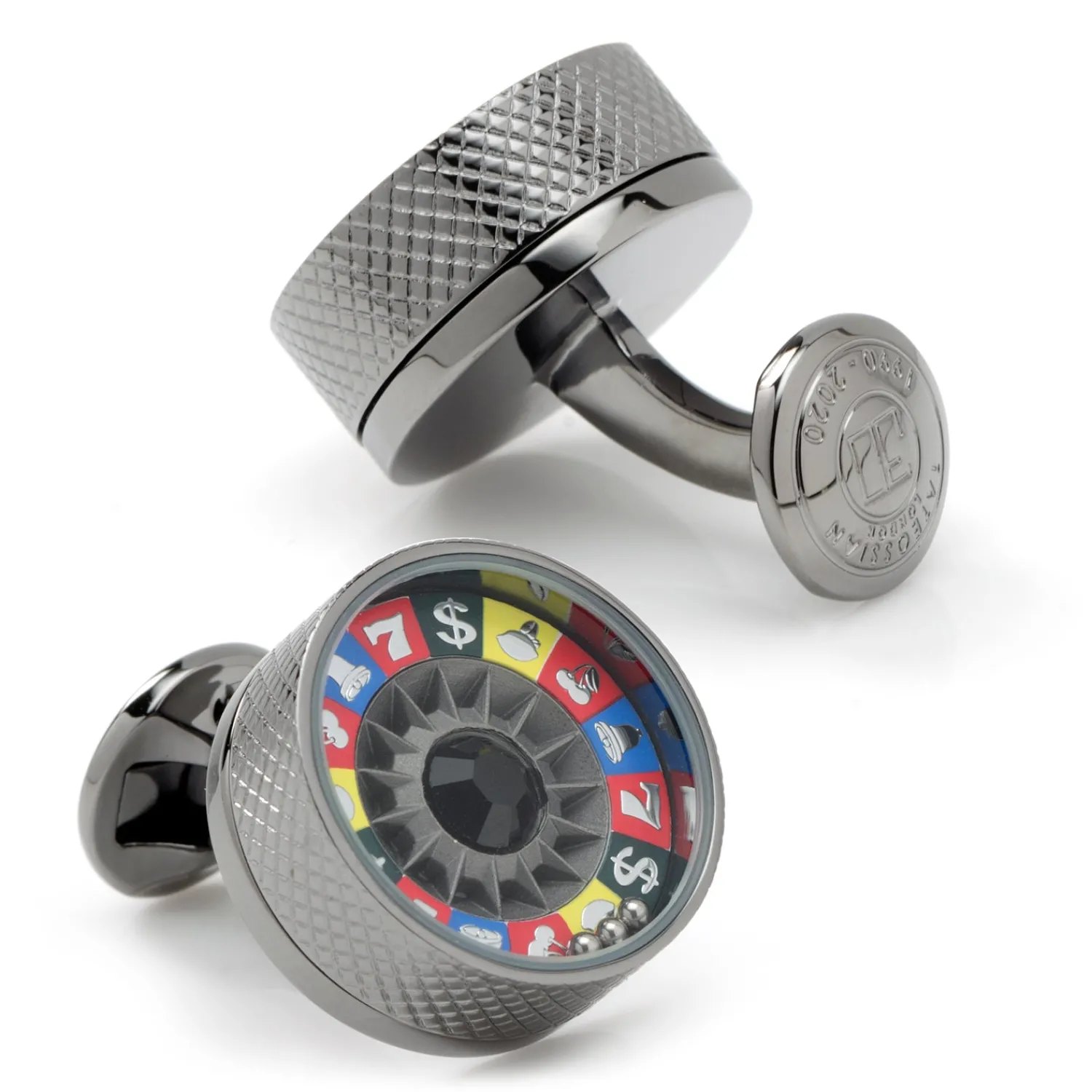Shop Fruit Machine Roulette Cufflinks Luxury Cufflinks | Designer Cufflinks