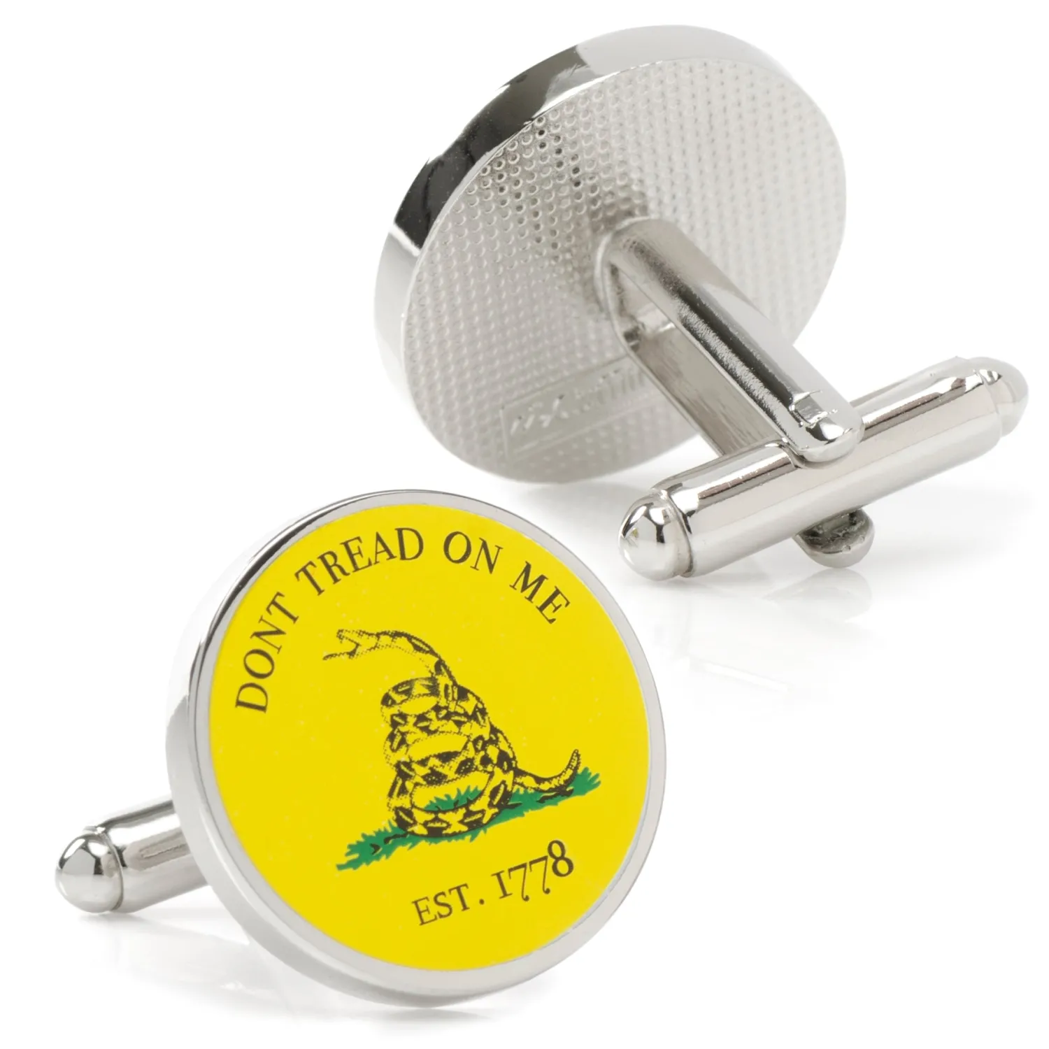 Best Sale Gadsden Flag Cufflinks Luxury Cufflinks | Hobbies & Interests Cufflinks