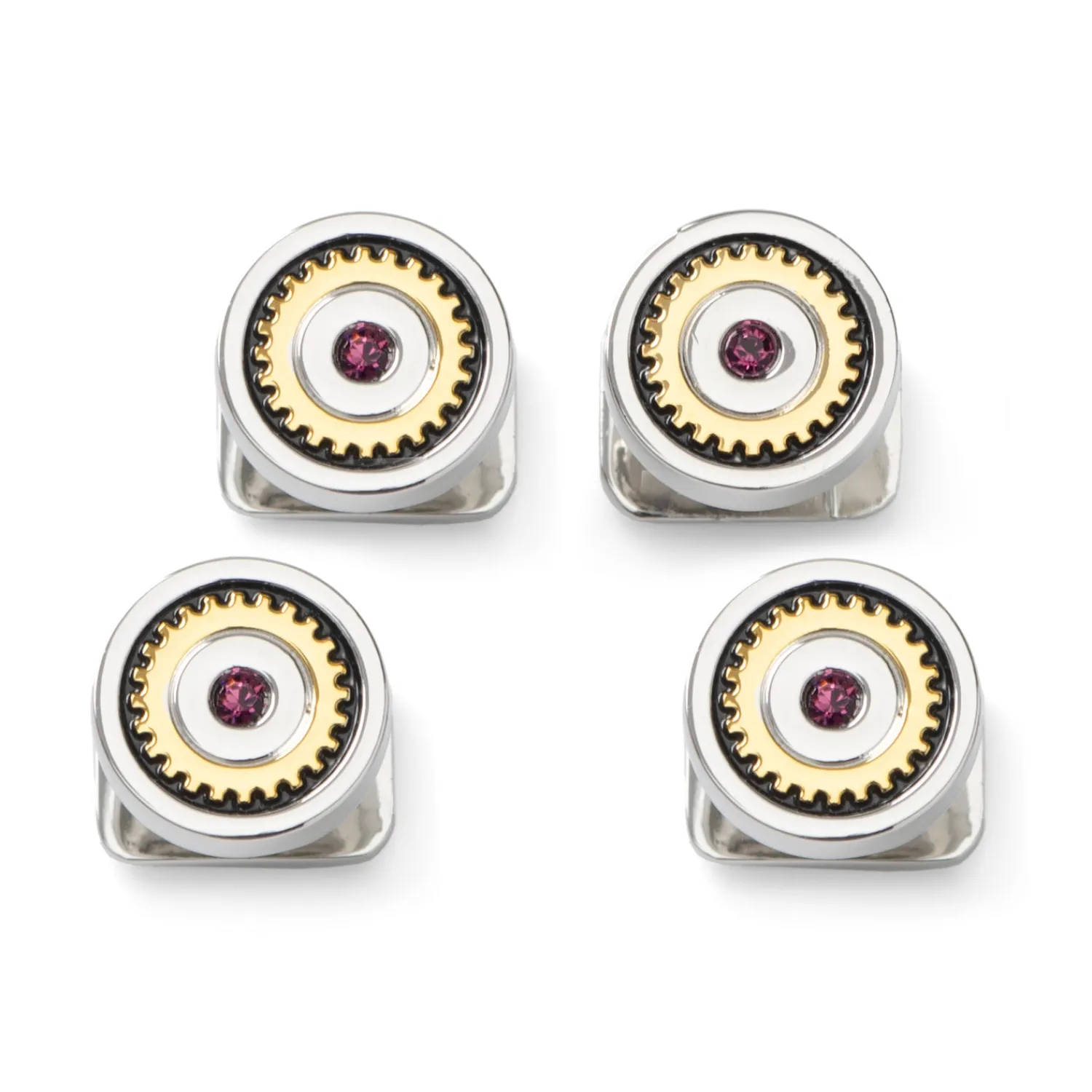 Cheap Gear Amethyst Stone Studs Stud Sets