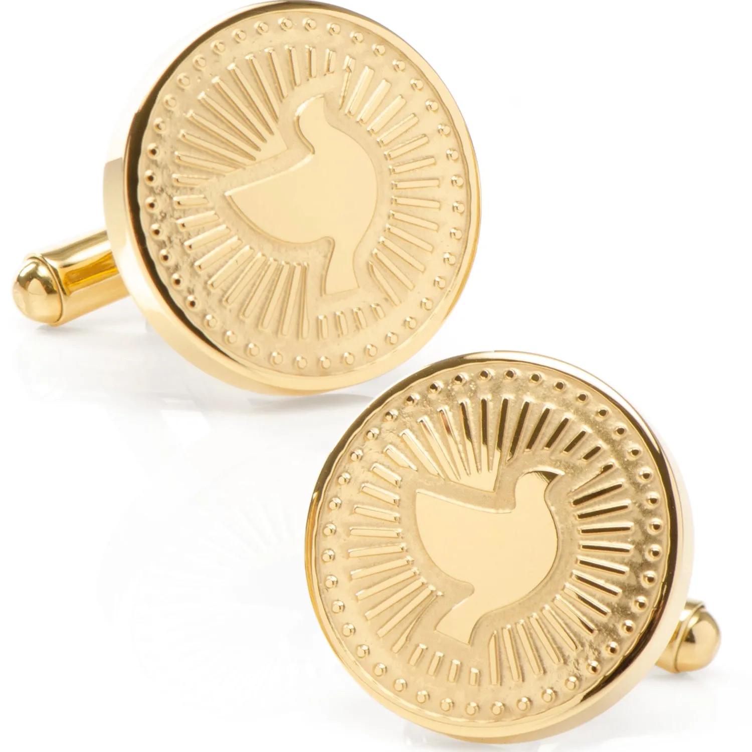 Store Gold Dove Radial Cufflinks Luxury Cufflinks | Hobbies & Interests Cufflinks