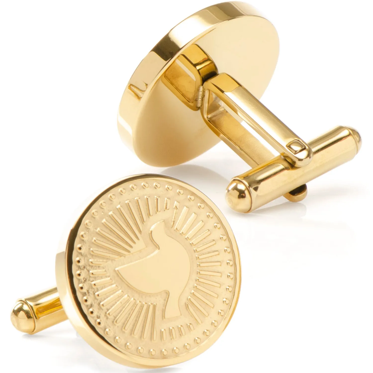 Store Gold Dove Radial Cufflinks Luxury Cufflinks | Hobbies & Interests Cufflinks