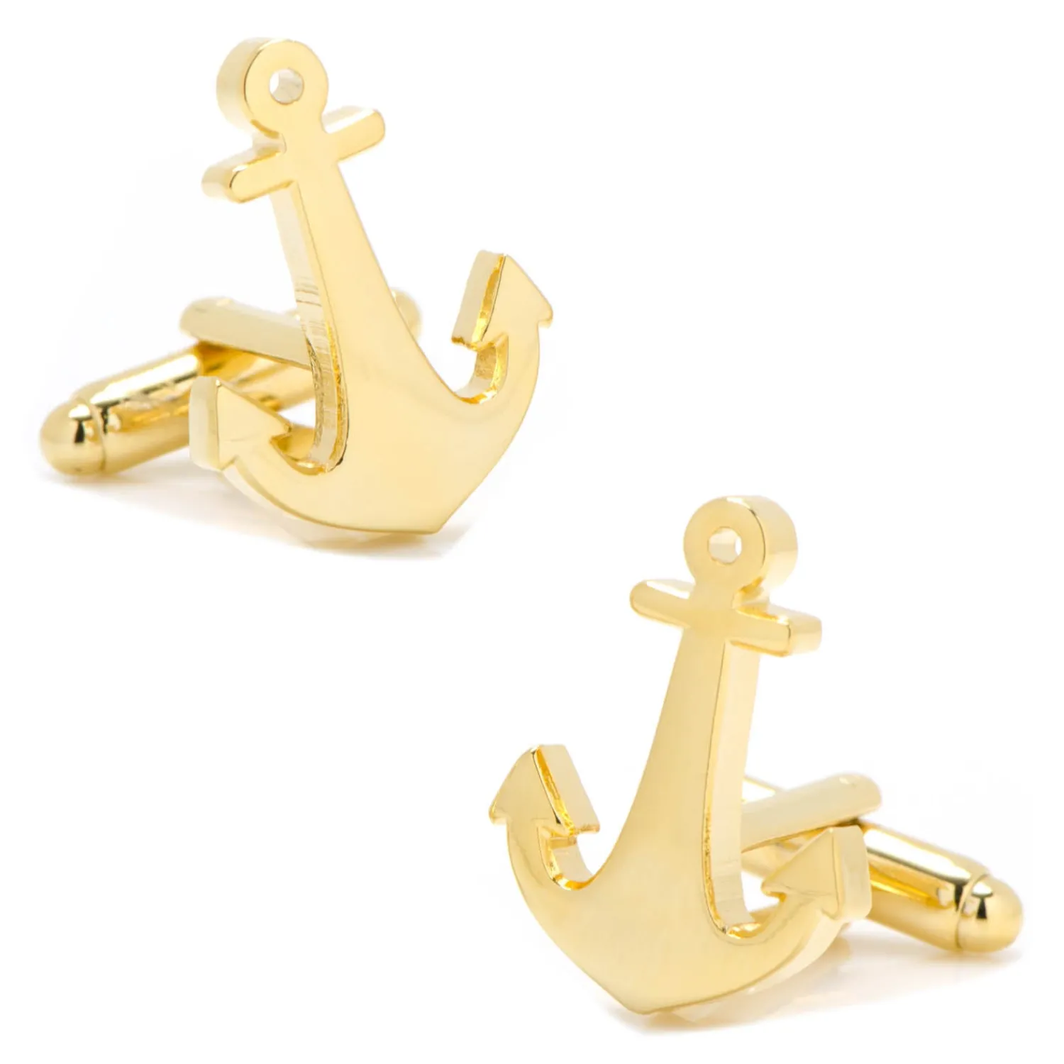 Online Gold Plated Anchor Cufflinks Luxury Cufflinks | Hobbies & Interests Cufflinks