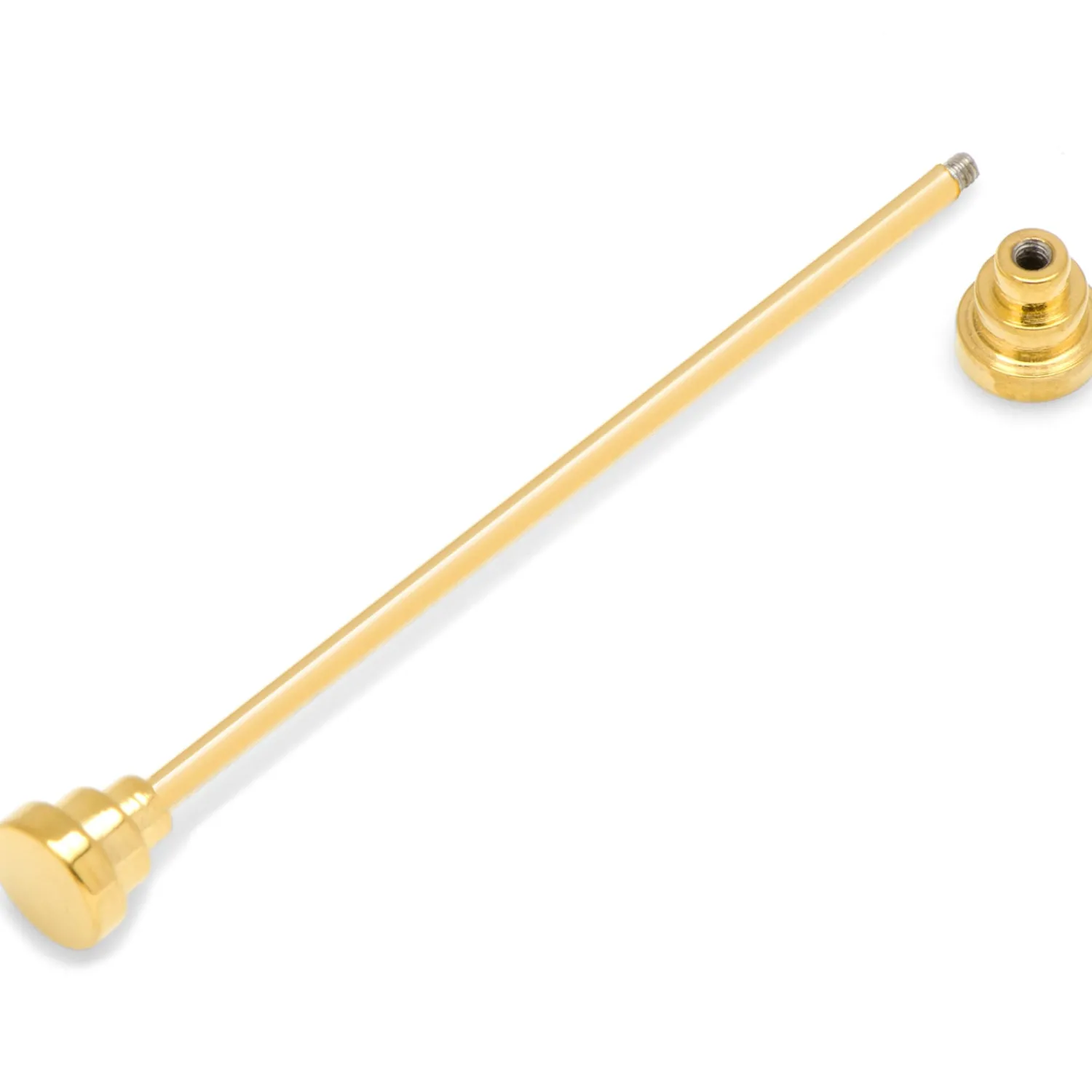 Fashion Gold Steps Eyelet Collar Bar Collar Stays And Bars
