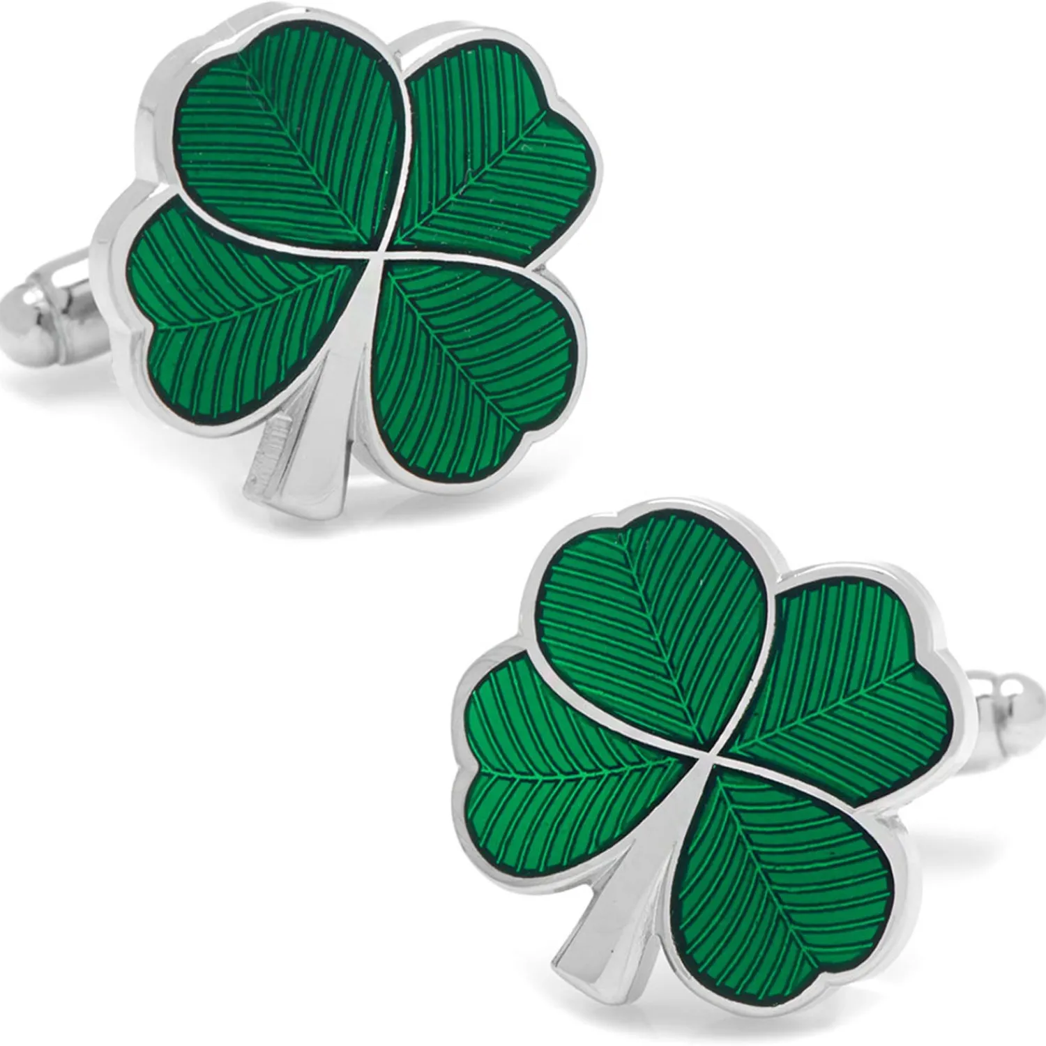 Best Sale Green Clover Cufflinks Luxury Cufflinks | Hobbies & Interests Cufflinks