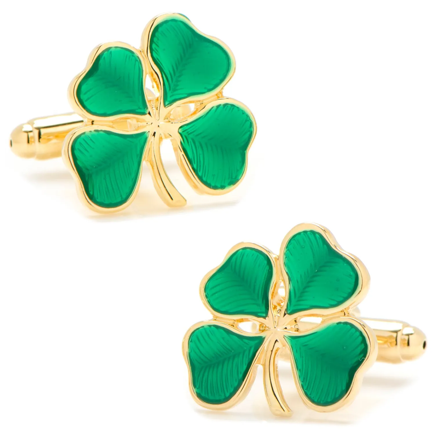 Discount Green Shamrock Cufflinks Luxury Cufflinks | Hobbies & Interests Cufflinks
