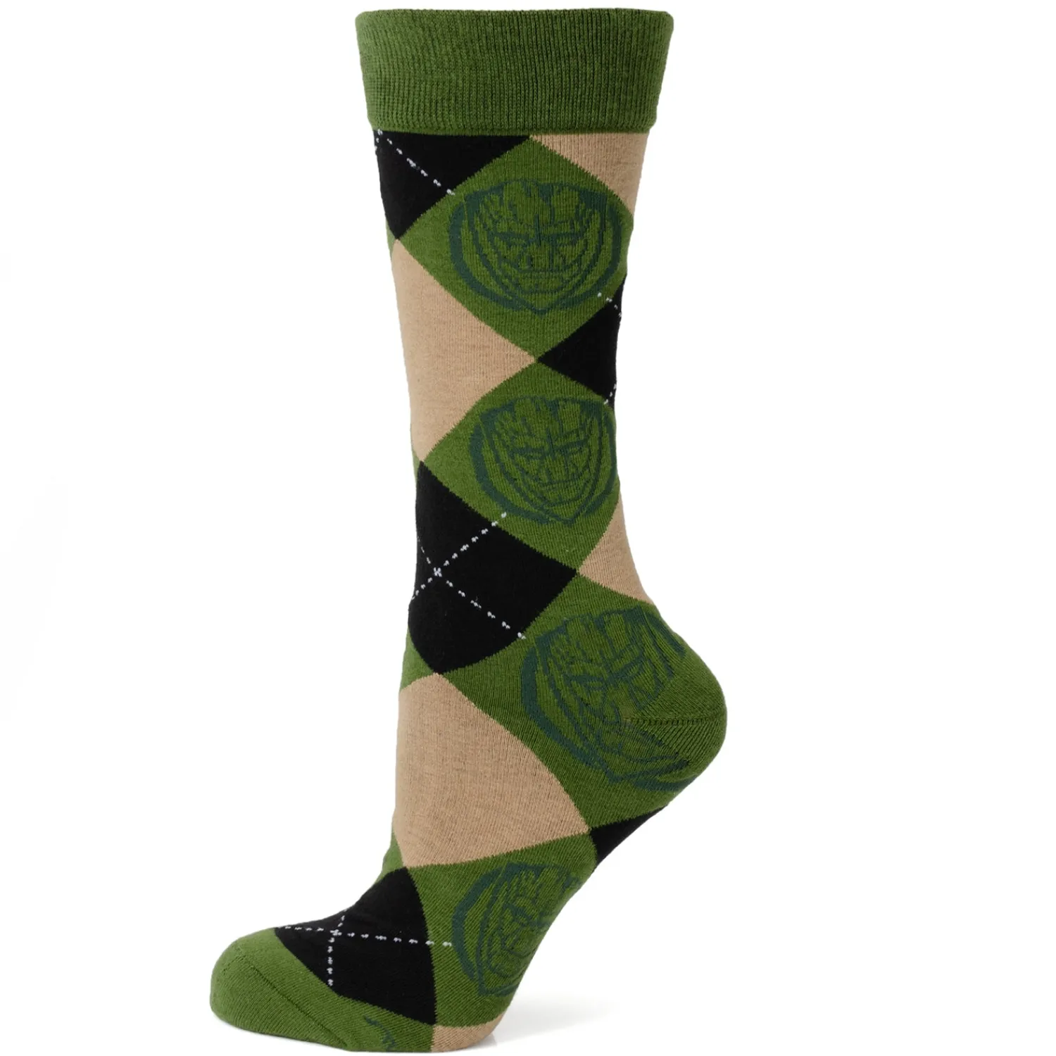 Fashion Groot Argyle Green Gift Set Socks