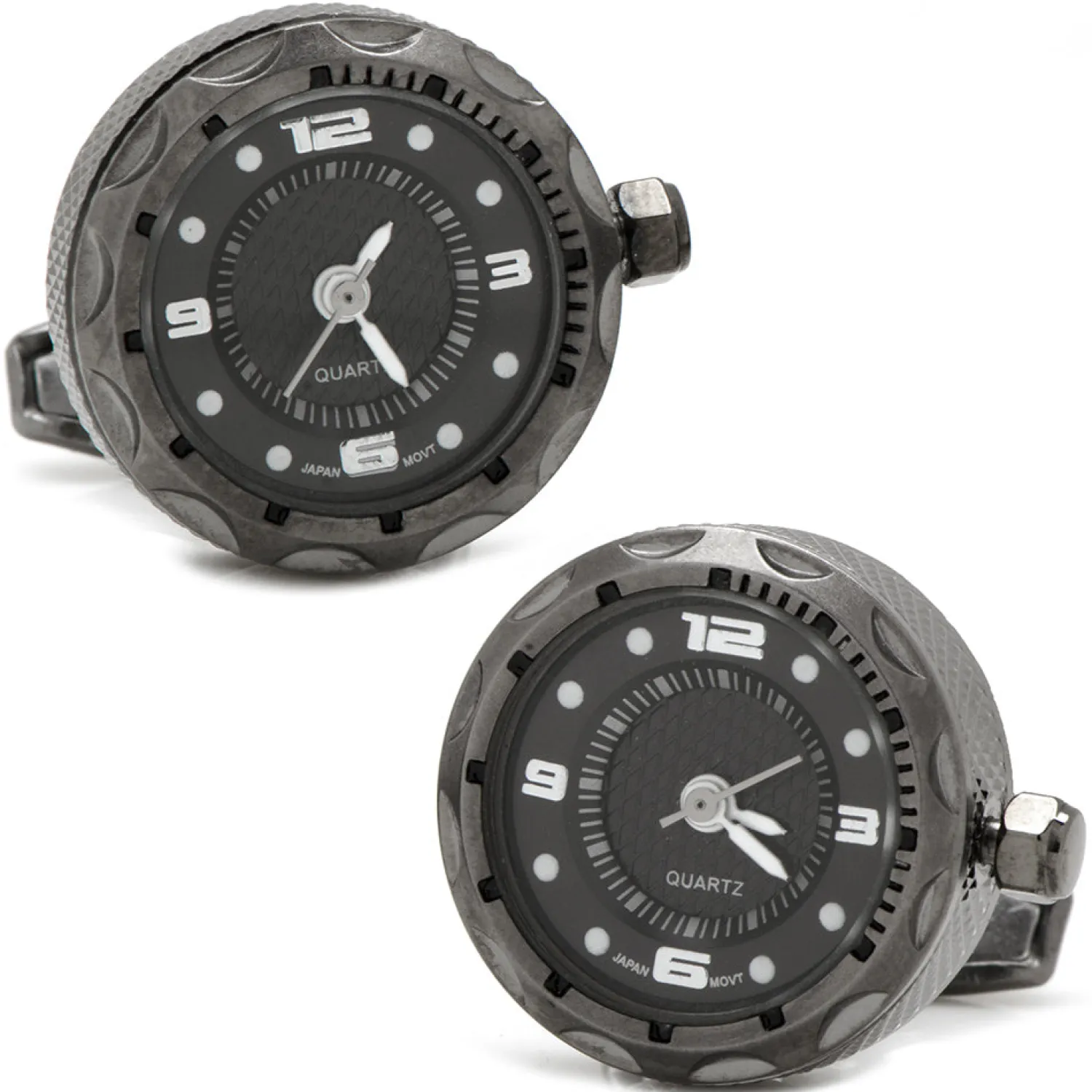 Cheap Gunmetal Stainless Steel Small Face Watch Cufflinks Luxury Cufflinks | Hobbies & Interests Cufflinks