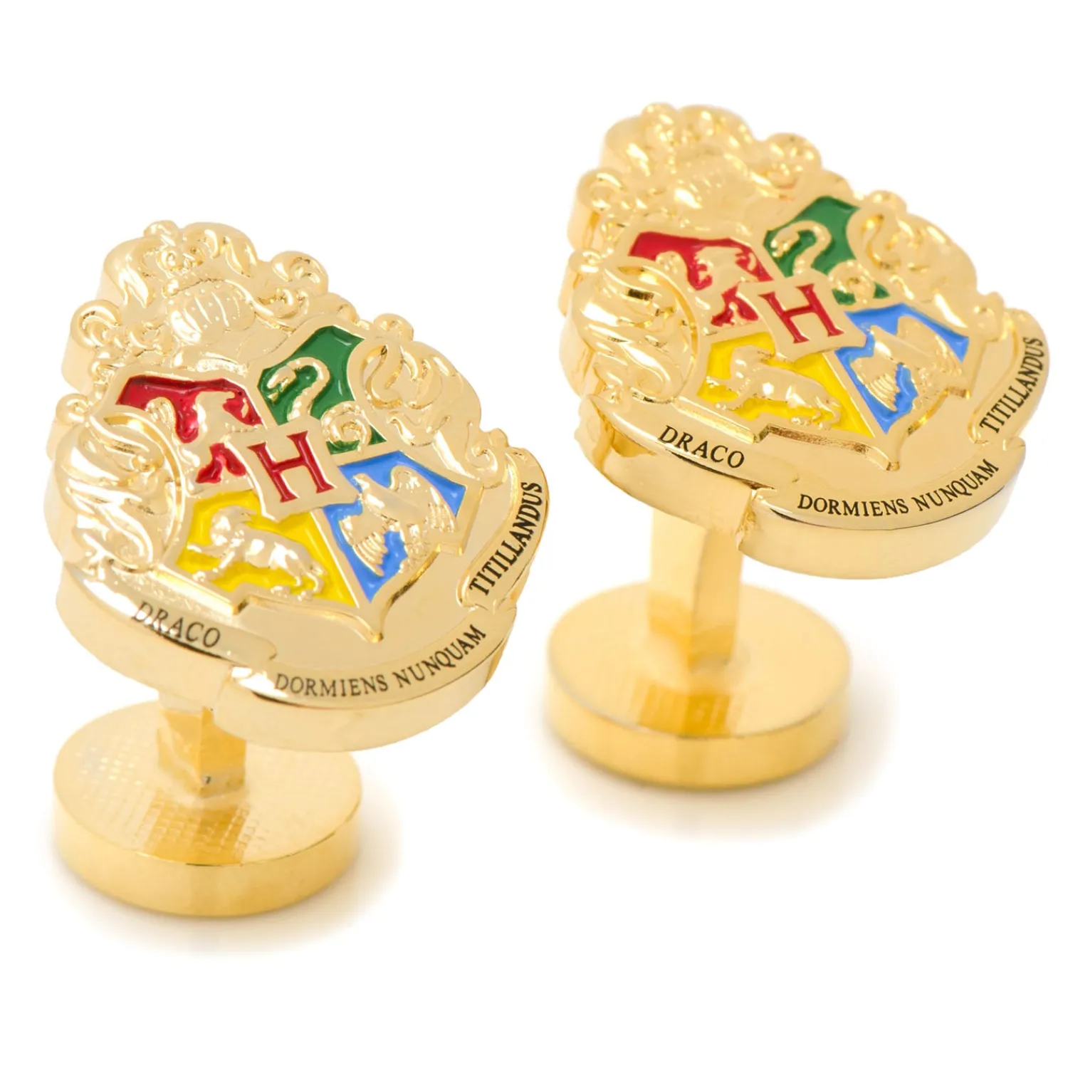 Hot Hogwarts Crest Cufflinks Luxury Cufflinks | Movies & Characters Cufflinks