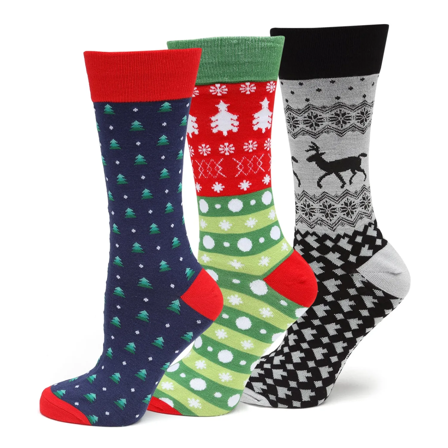 Outlet Holiday Sock 3 Pack Gift Set Socks | Hobbies & Interests Cufflinks