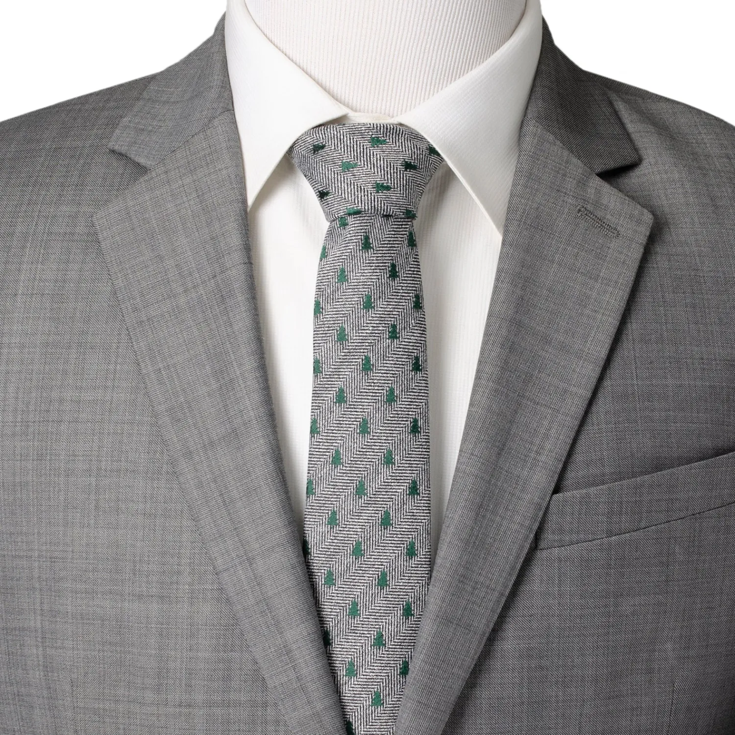 Sale Holiday Tree Herringbone Tie Classic Ties | Hobbies & Interests Cufflinks