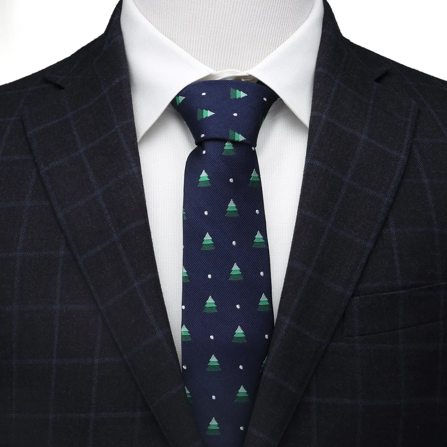 Best Sale Holiday Tree Men's Tie Classic Ties | Hobbies & Interests Cufflinks
